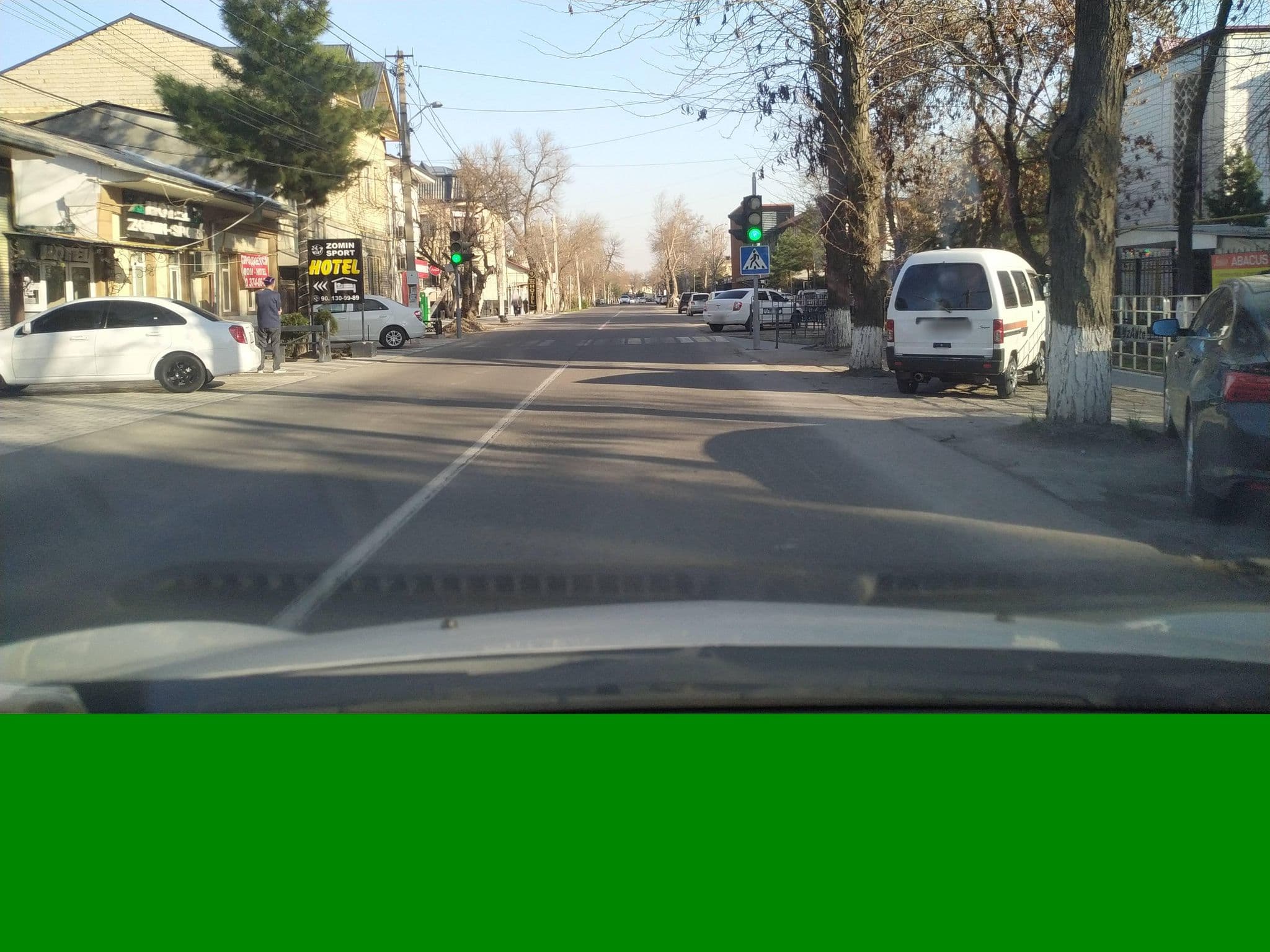Street view near Aka-Uka, Tashkent