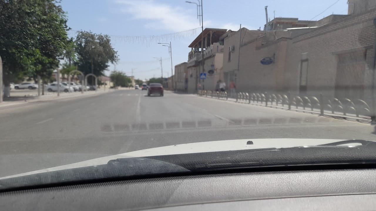 Street view near Atrium Hotel, Bukhara