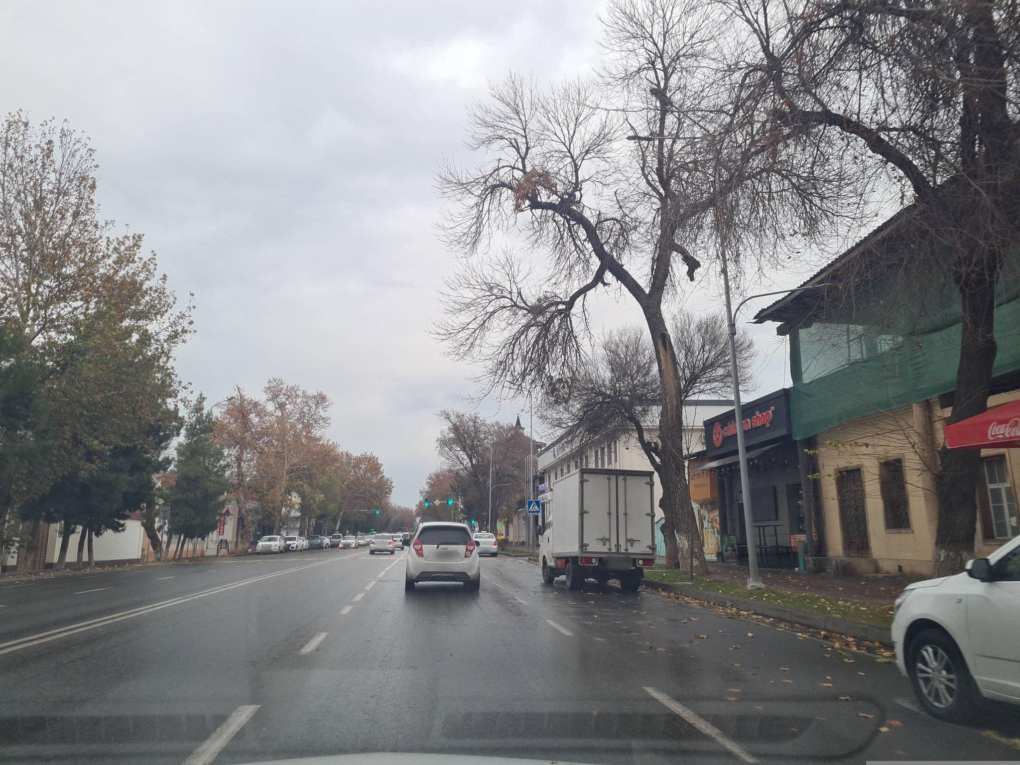 Street view near Orom, Samarkand