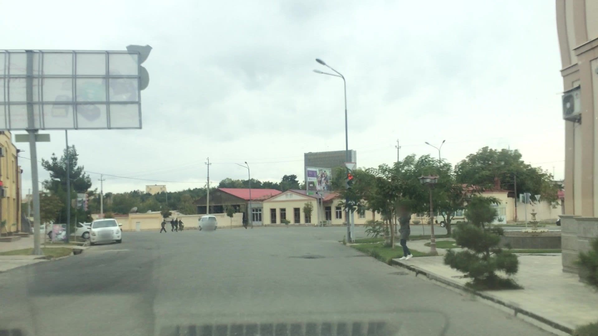 Street view near Hotel Diyora, Samarkand