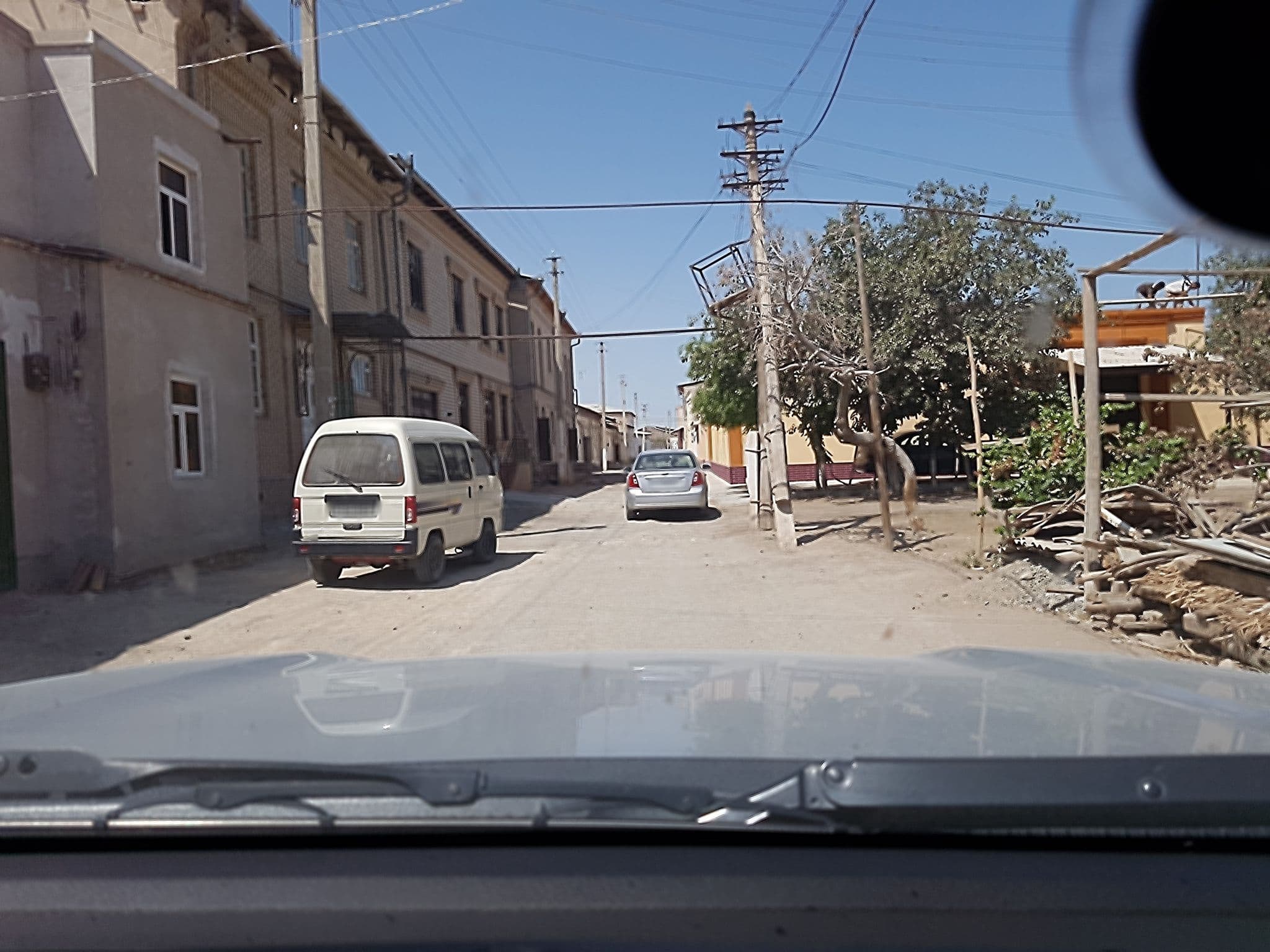 Street view near Boran Guesthouse, Xiva — © whetto (CC BY-SA · Mapillary)