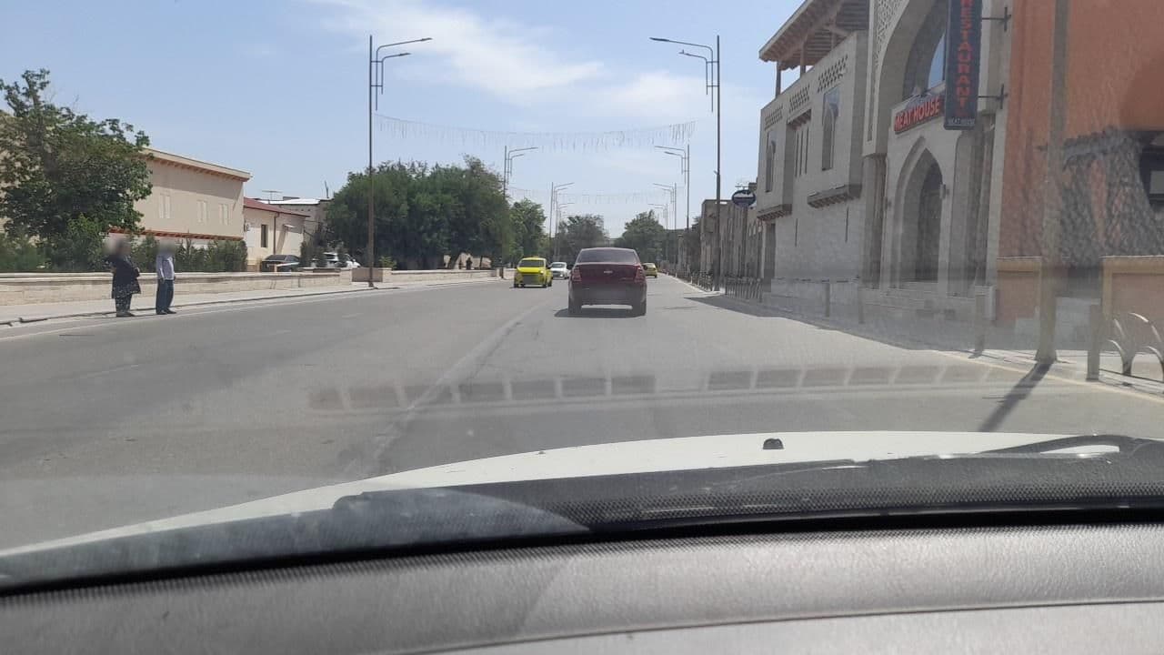 Street view near Sahar Boutique Hotel, Bukhara
