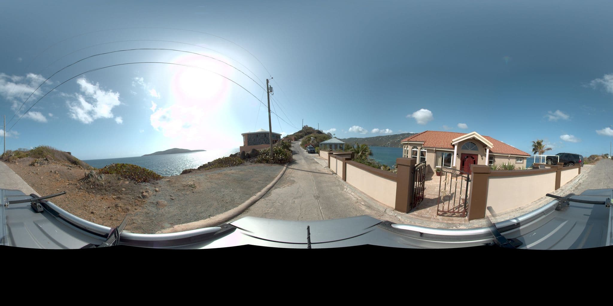 Street view near Paradise Found Villa, Charlotte Amalie — © rking (CC BY-SA · Mapillary)