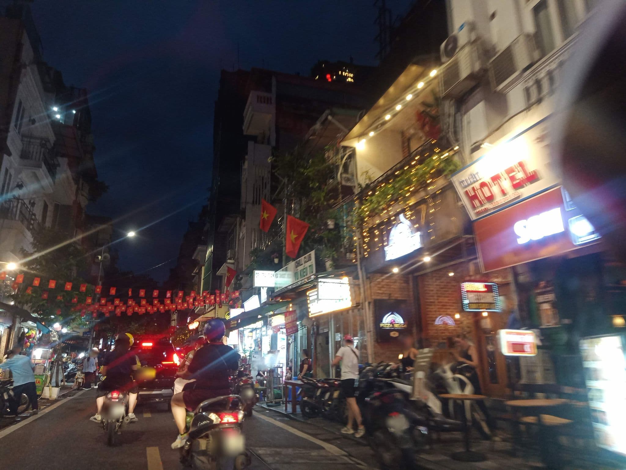 Street view near Prince 57 Hotel, Hoàn Kiếm — © hn_front_1 (CC BY-SA · Mapillary)