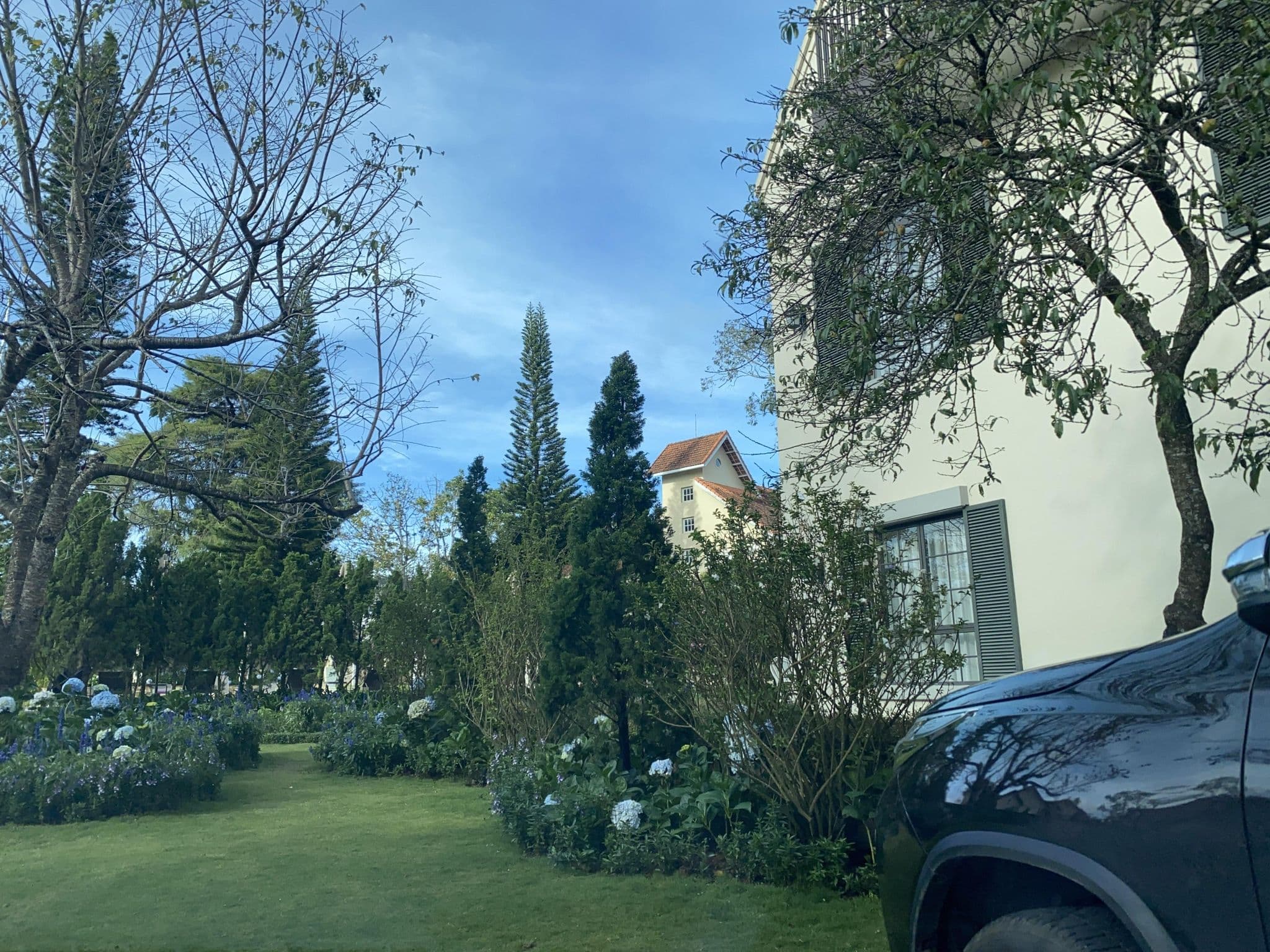 Street view near Resort Hoàng Anh Da Lat, Ðà Lạt