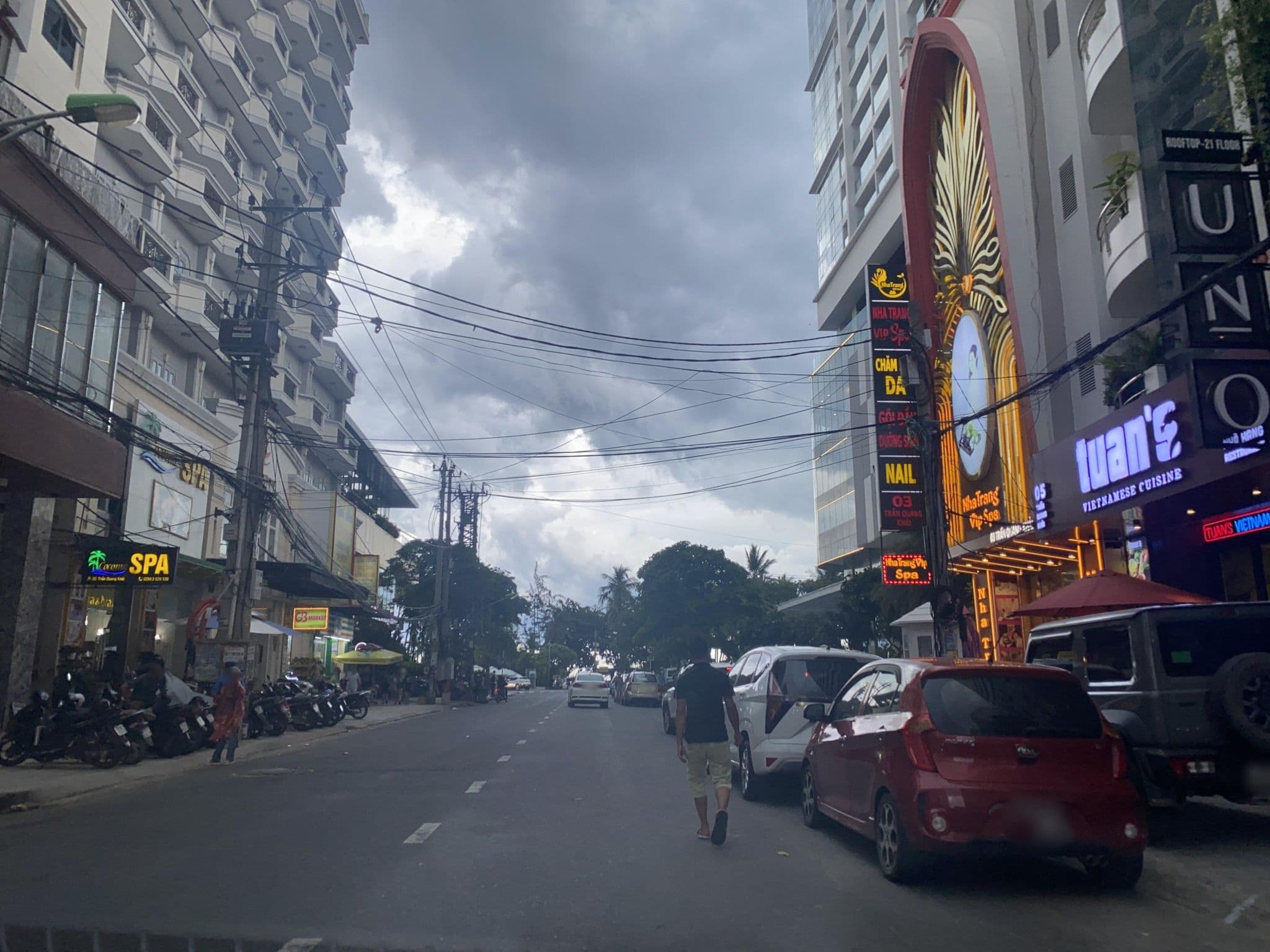 Street view near Azura hotel, Nha Trang