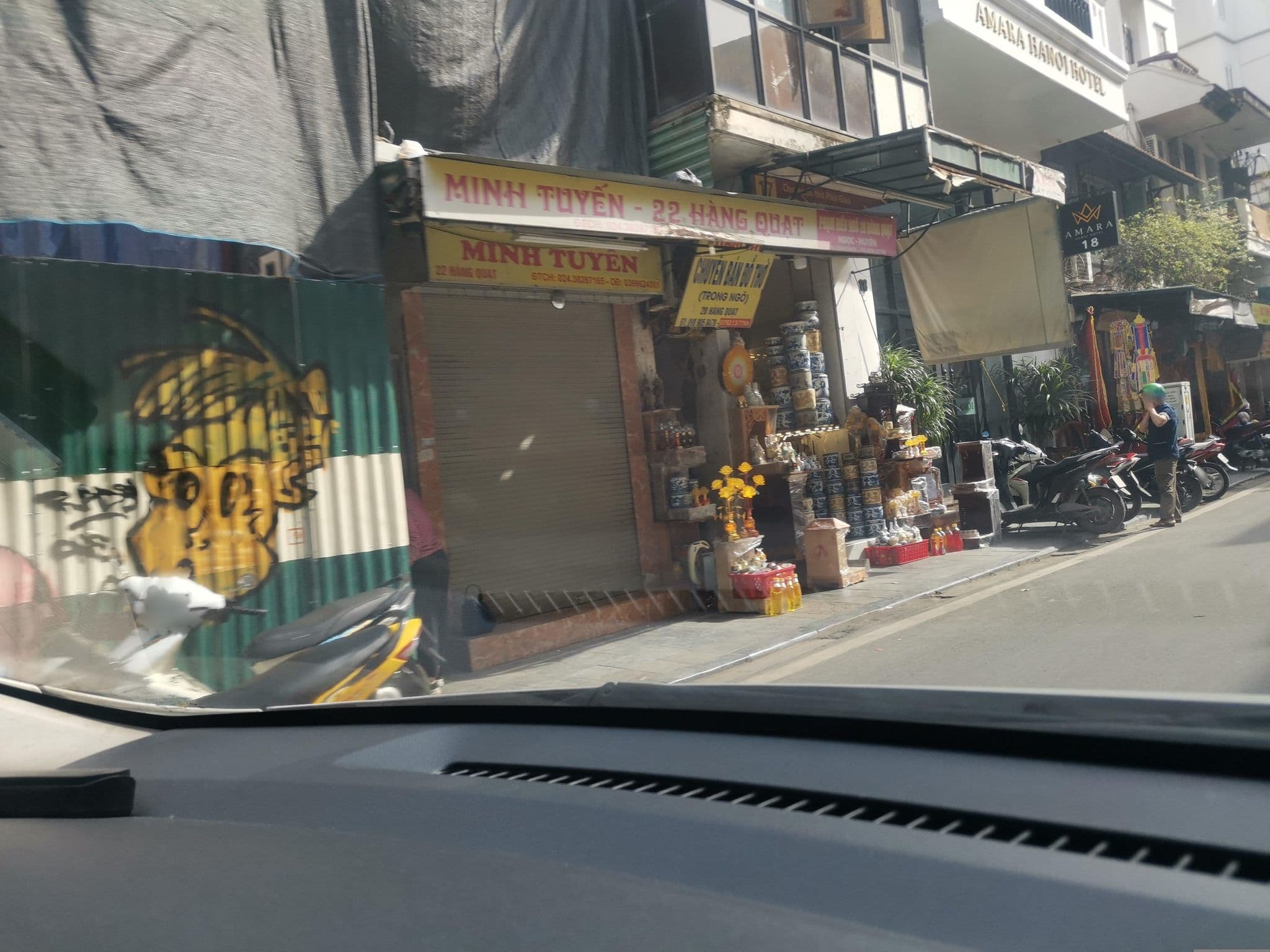 Street view near Khách Sạn Golden Sun Palace, Hoàn Kiếm — © hn_left_2 (CC BY-SA · Mapillary)