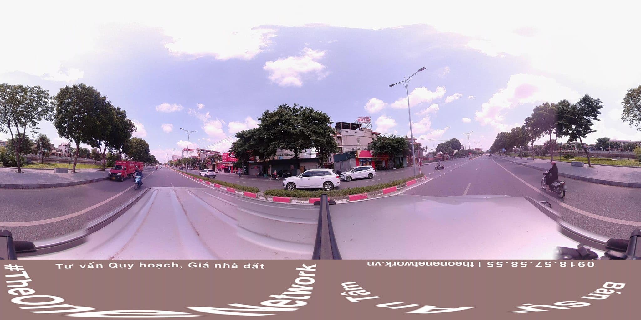 Street view near Trung Tanh Hotel, Ninh Bình