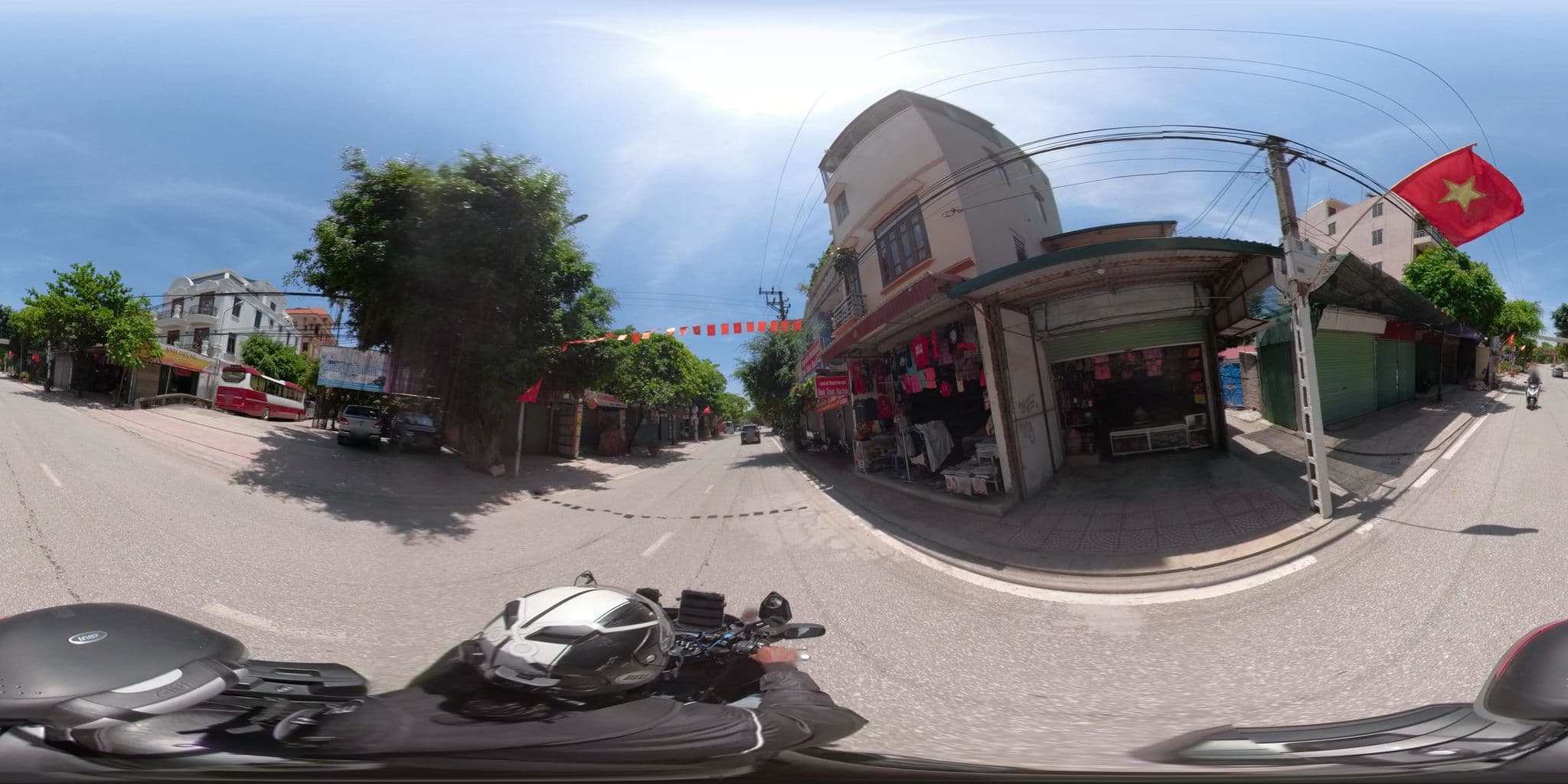 Street view near Chính Duyên Hotel, Ninh Bình