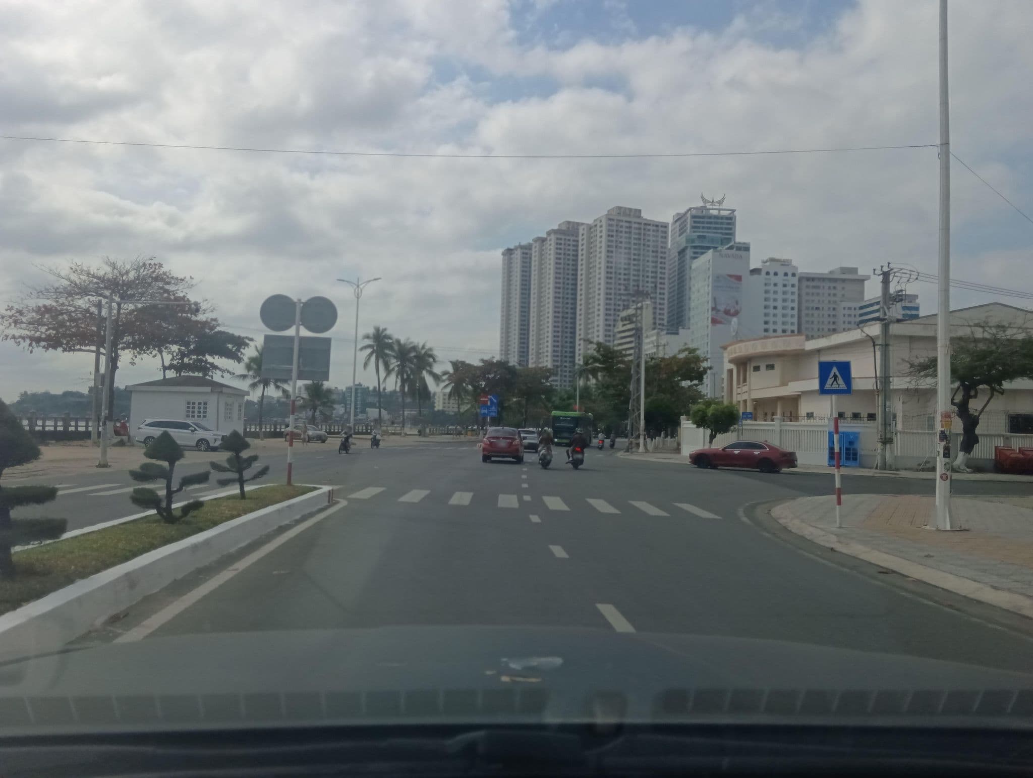 Street view near VDB Nha Trang Hotel, Nha Trang