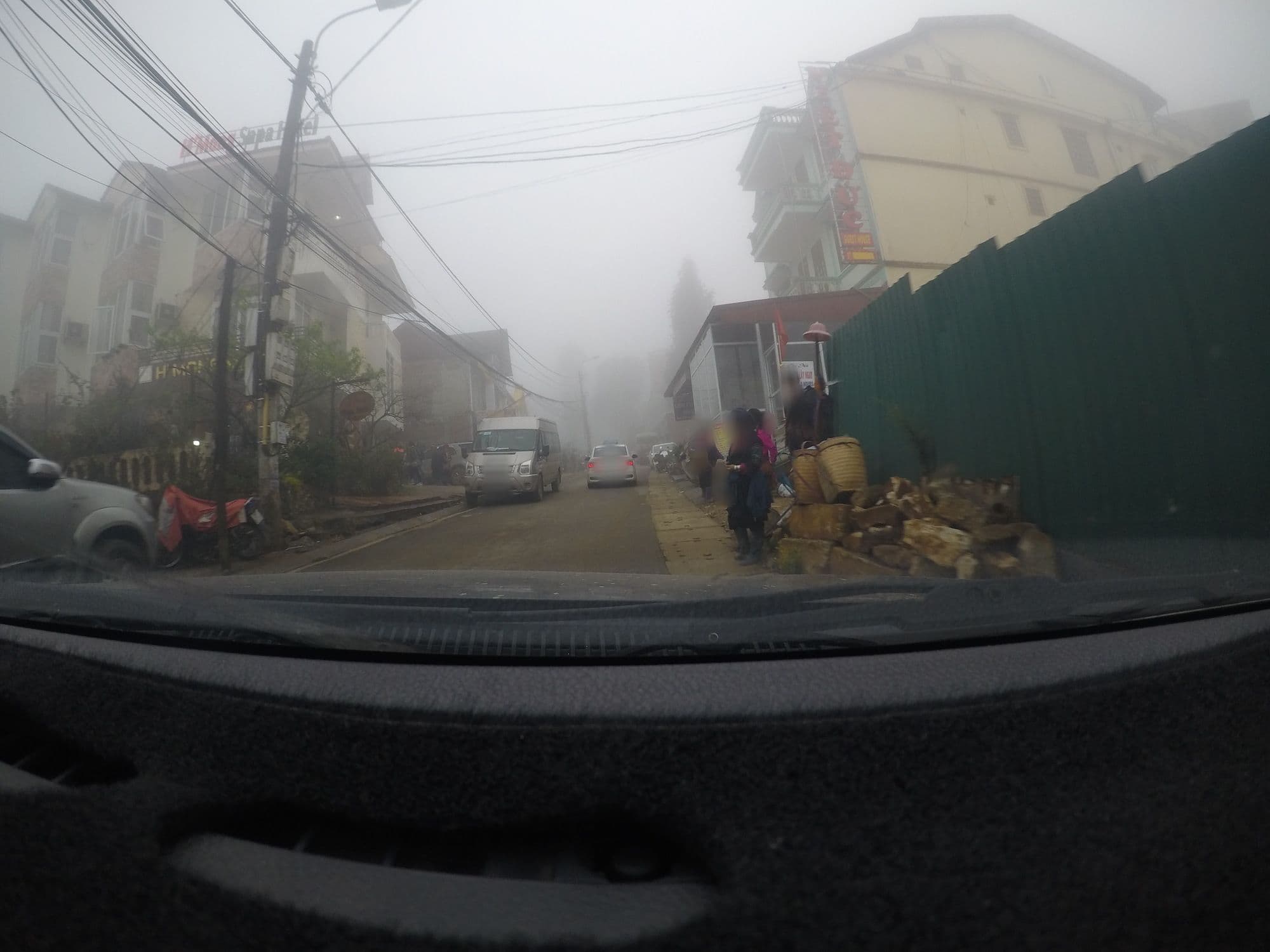 Street view near HMong sapa hotel, Sa Pa