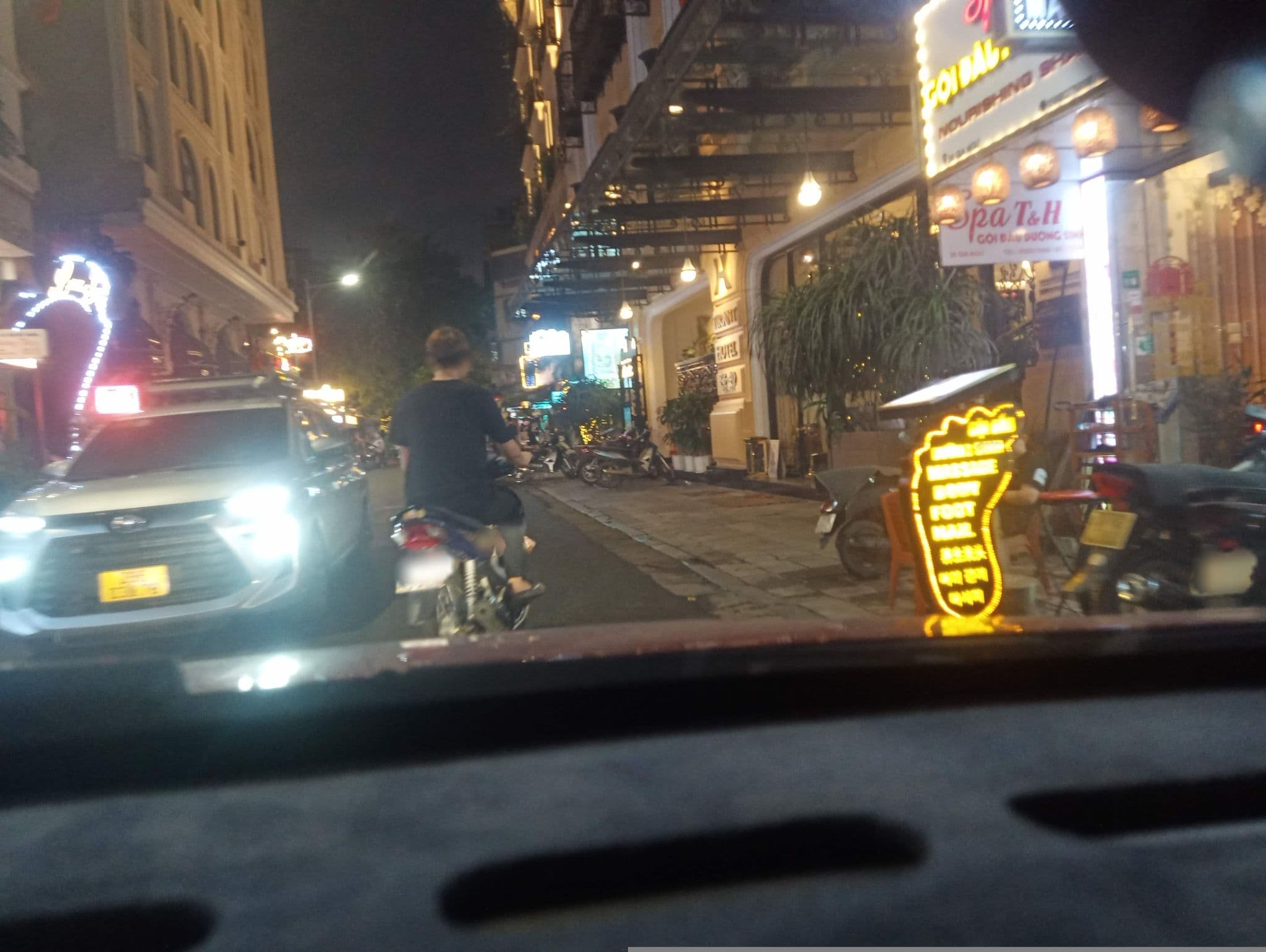 Street view near Tirant Hotel, Hoàn Kiếm
