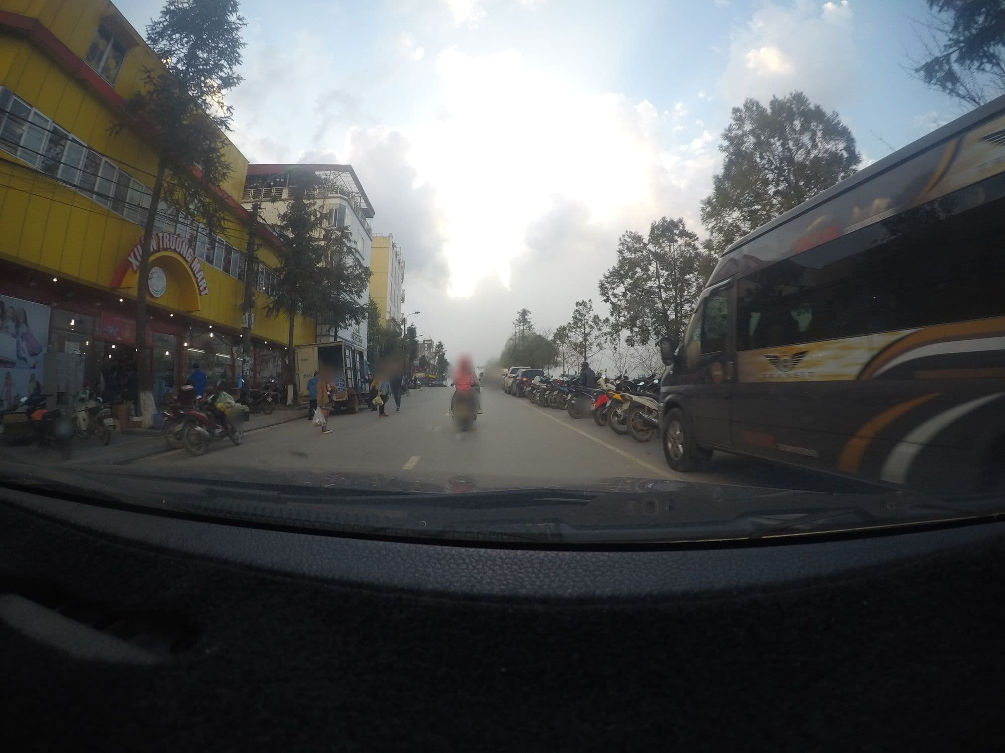 Street view near Muong Thanh Sapa Hotel, Sa Pa