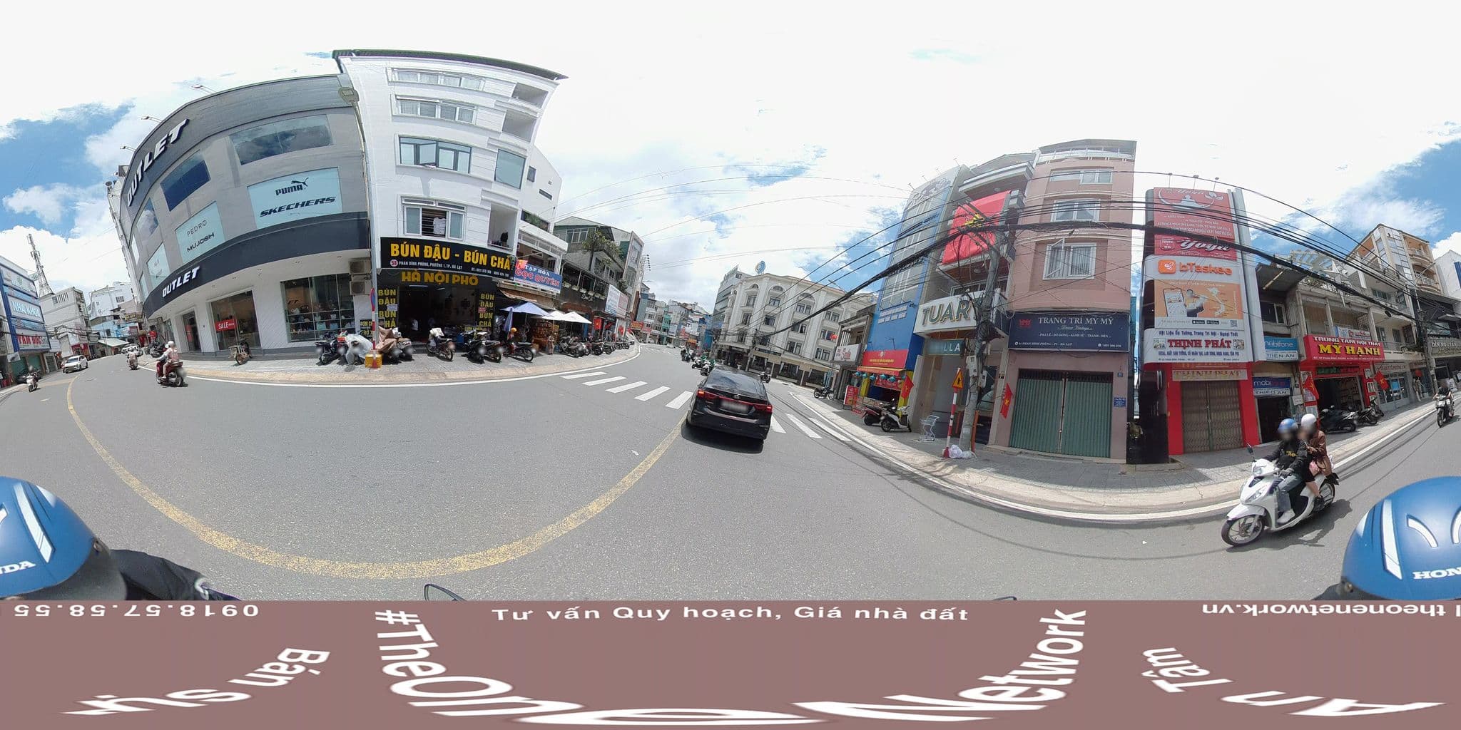 Street view near Truong Cong Dinh, Ðà Lạt