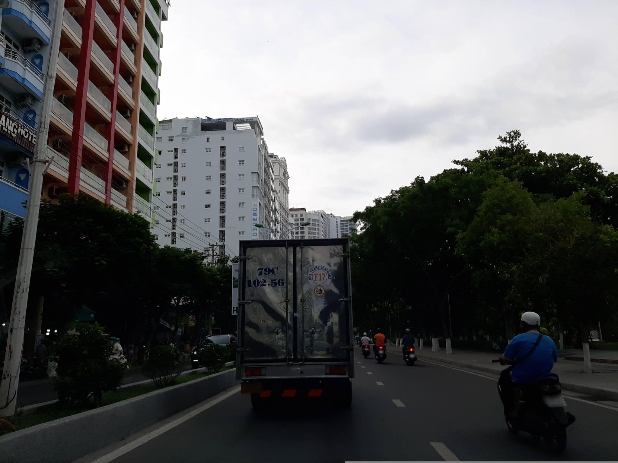 Street view near Hoan Hai, Nha Trang