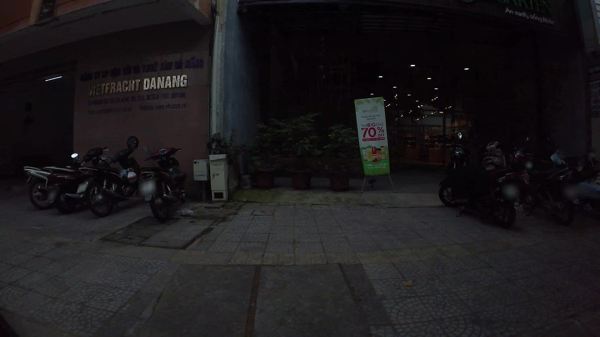 Street view near Zion Hostel, Da Nang — © kaartcam (CC BY-SA · Mapillary)