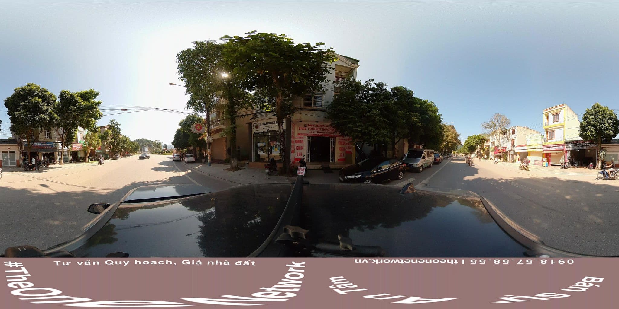 Street view near QT Hostel & Motorbike rental, Hà Giang — © theonenetwork (CC BY-SA · Mapillary)