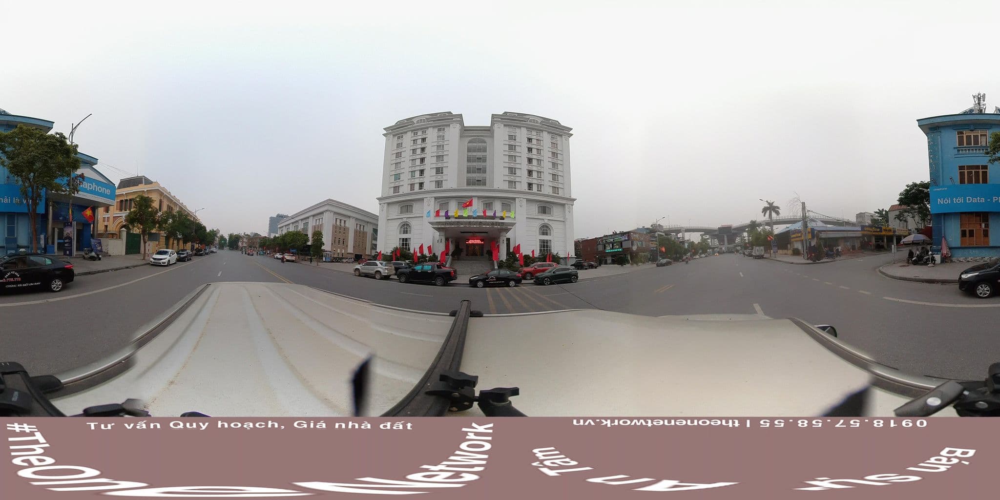 Street view near Draco Thang Long Hotel, Haiphong — © theonenetwork (CC BY-SA · Mapillary)