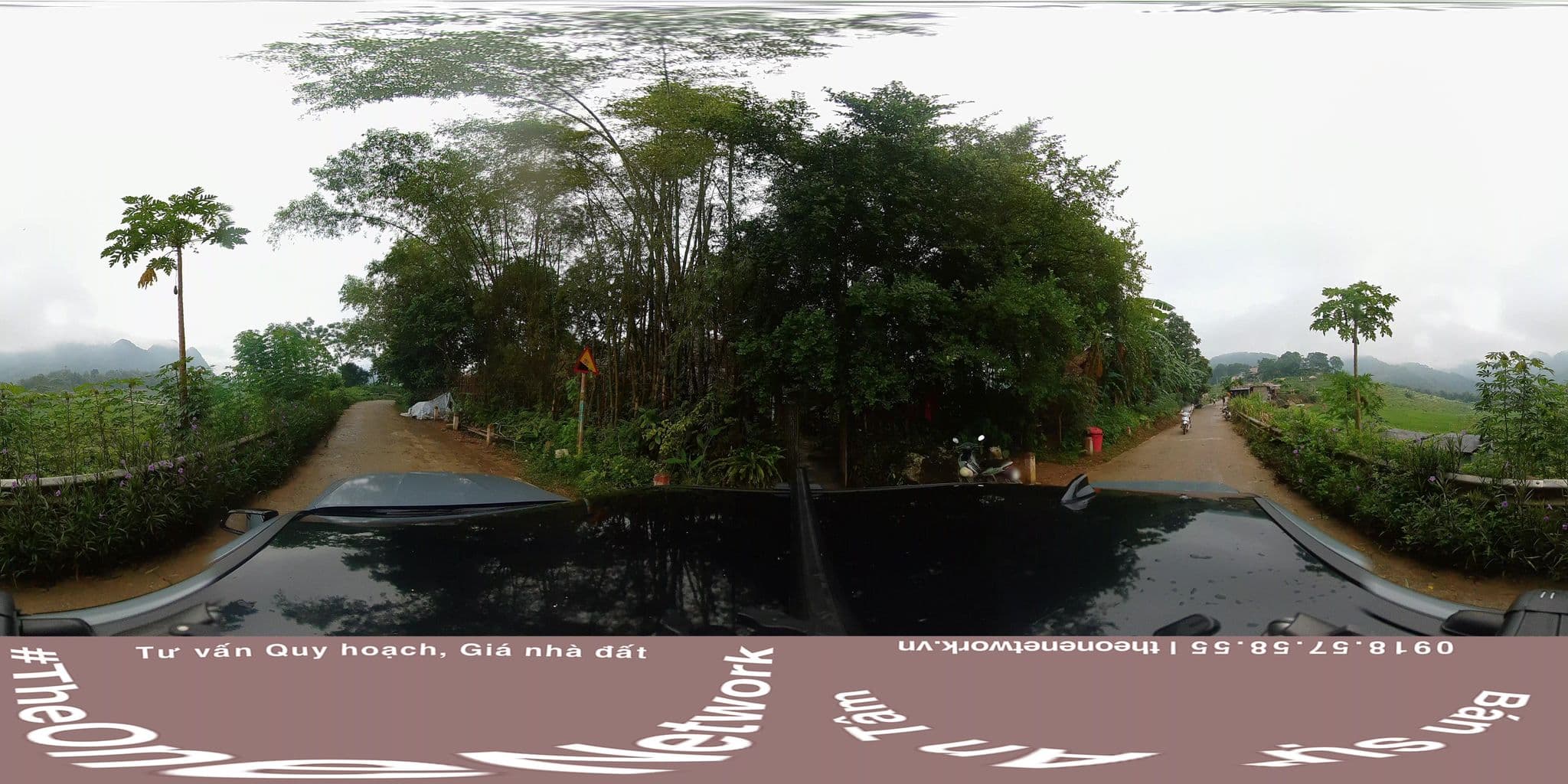 Street view near Pù Luông Treehouse, Vụ Bản — © theonenetwork (CC BY-SA · Mapillary)
