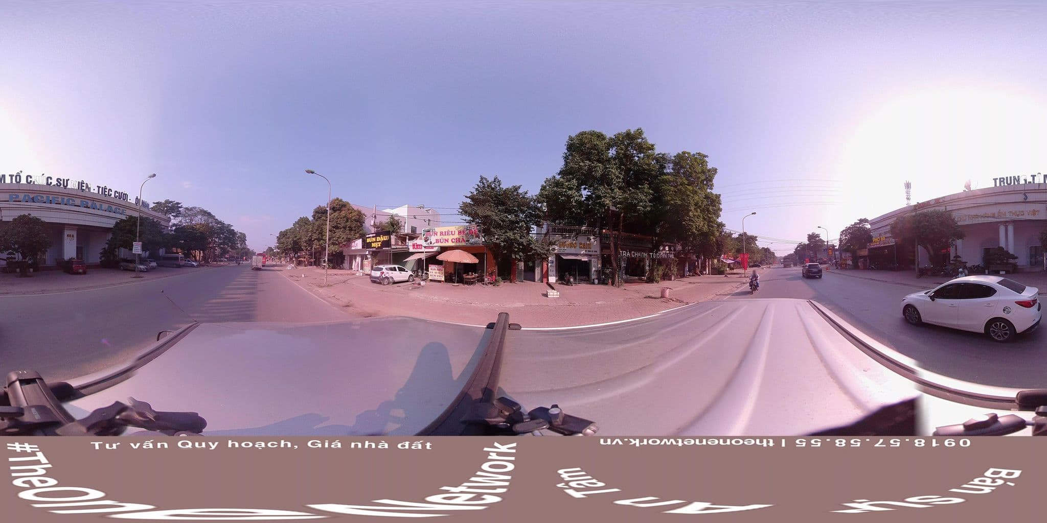 Street view near Khách Sạn Pacific, Xuân Mai — © theonenetwork (CC BY-SA · Mapillary)