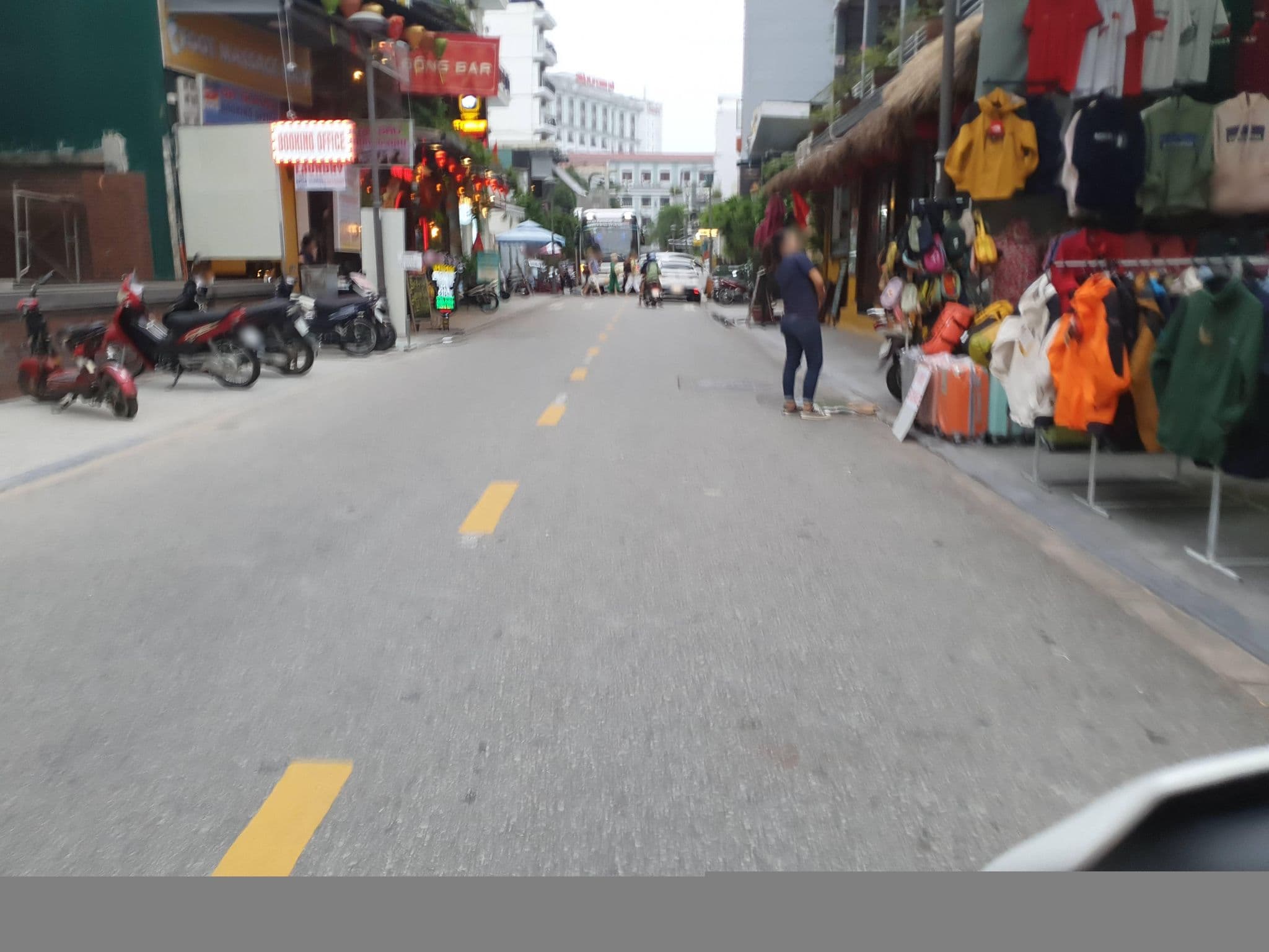 Street view near DMZ Hostel, Huế
