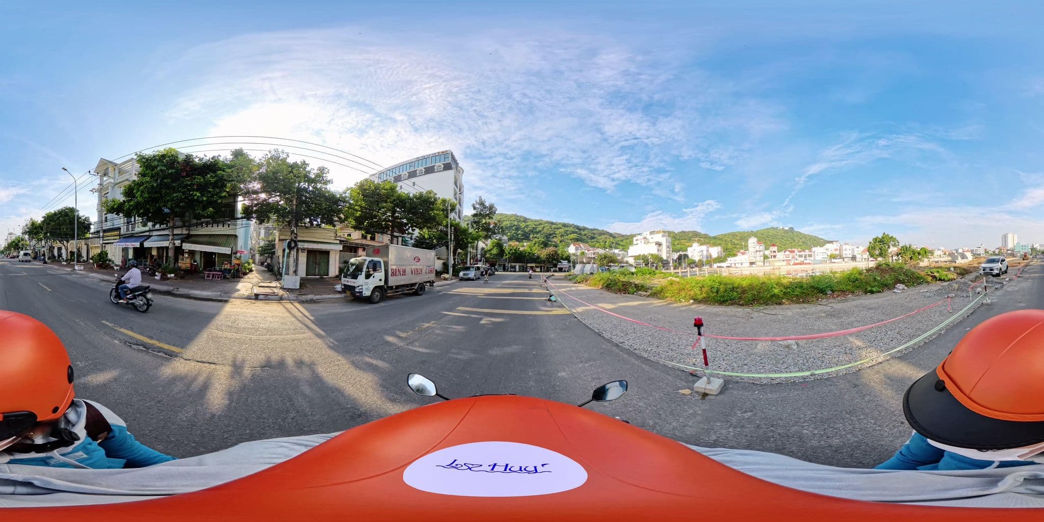 Street view near Khách sạn Hà Thành, Vũng Tàu