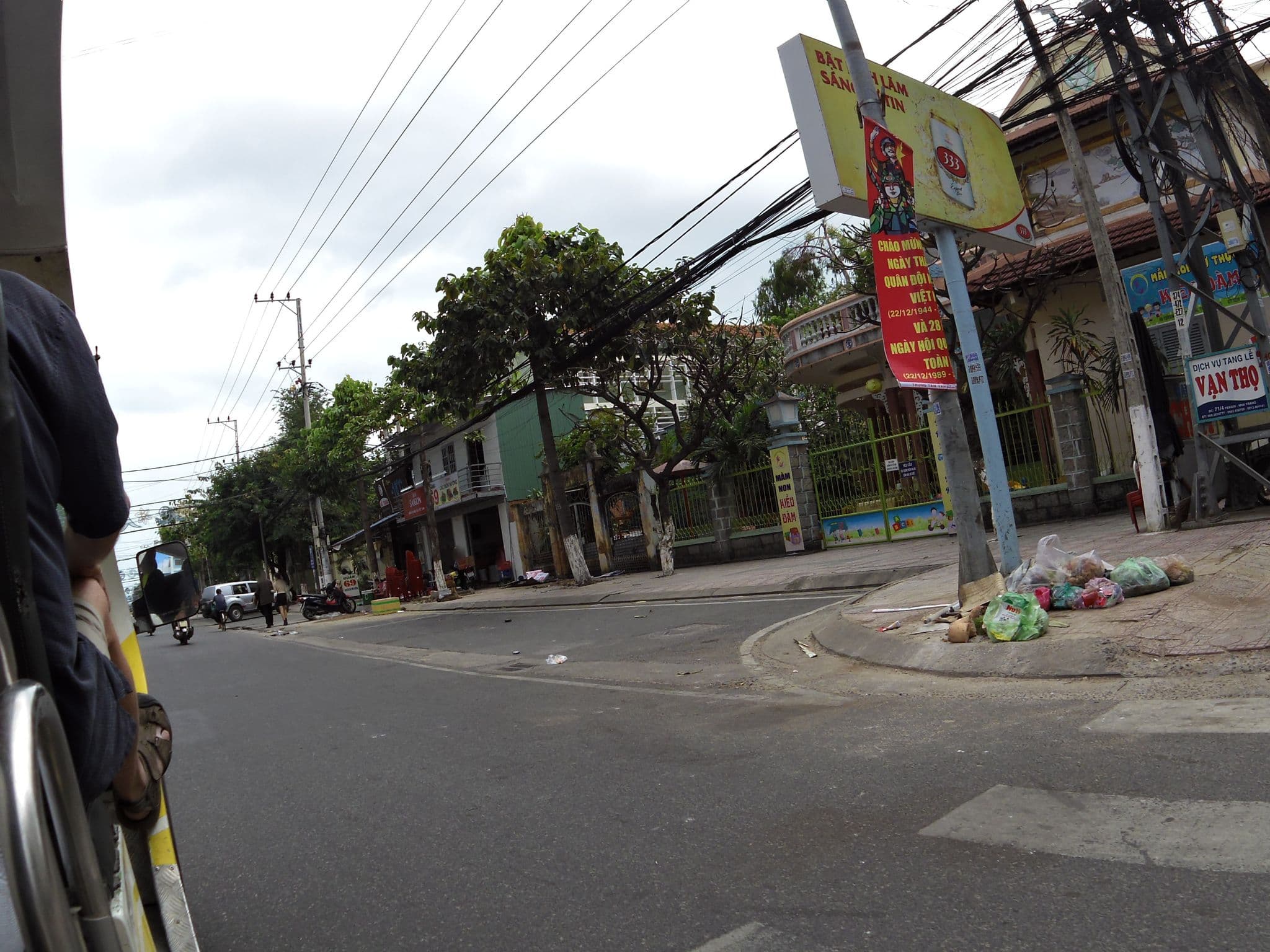 Street view near Tabana hostel, Nha Trang