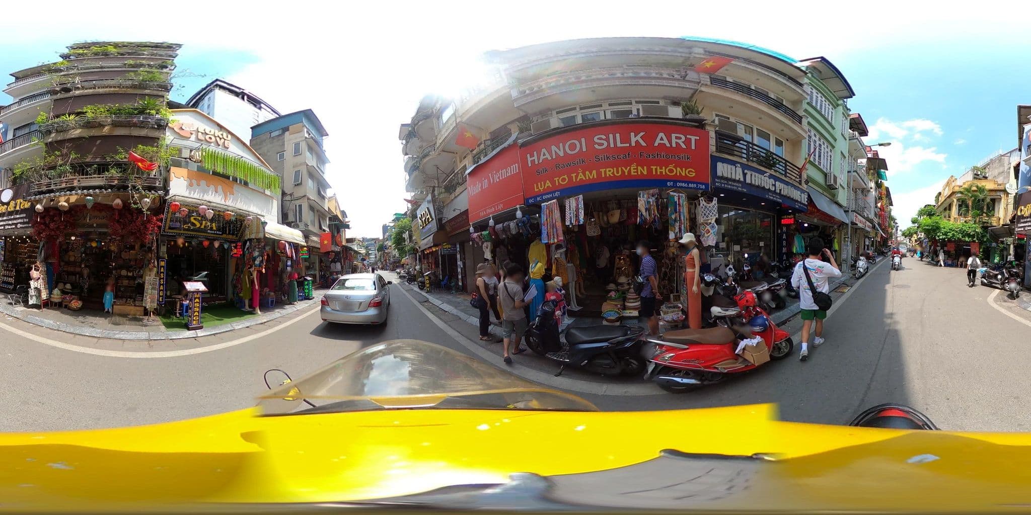 Street view near Aviary Hanoi Hotel, Hoàn Kiếm — © bemaps_hn_kien (CC BY-SA · Mapillary)