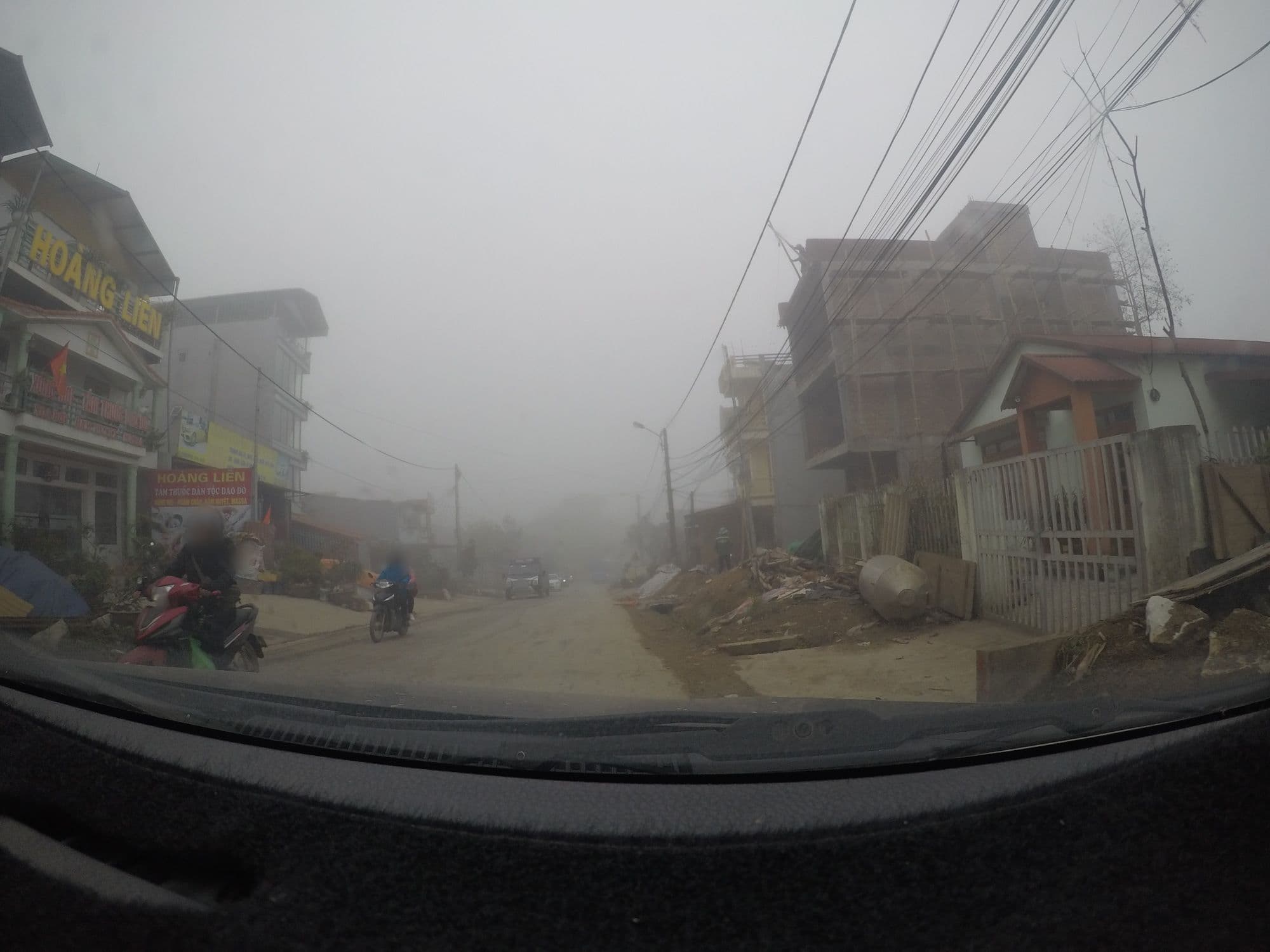 Street view near Homestay 715, Sa Pa