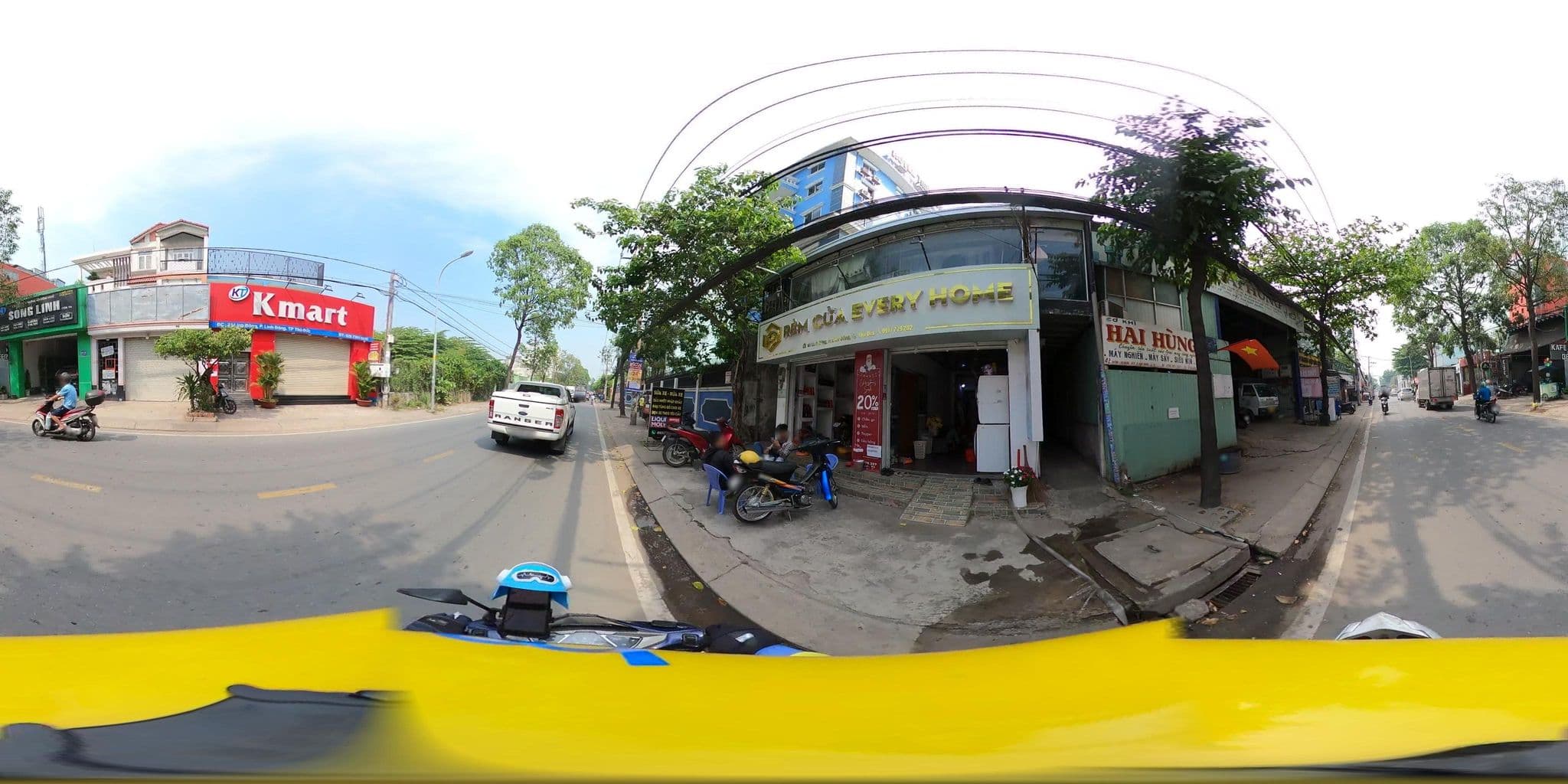 Street view near Hotel Tân Thiên Hương, Thủ Đức — © bemaps3_sg (CC BY-SA · Mapillary)