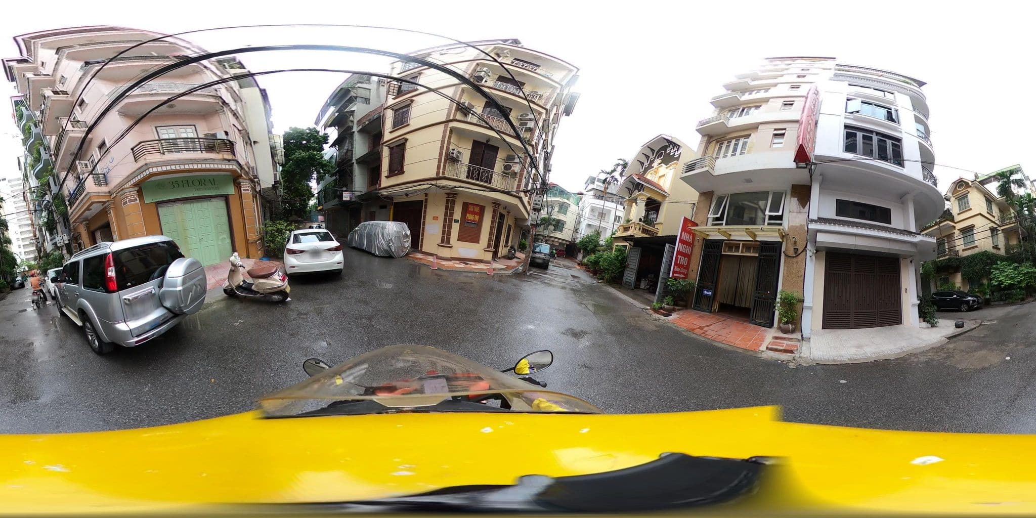 Street view near Nhà nghỉ Nhuệ Giang, Mai Dịch — © bemaps_hn_kien (CC BY-SA · Mapillary)