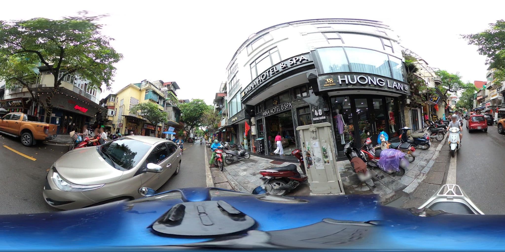 Street view near Golden Sail Hotel, Hoàn Kiếm
