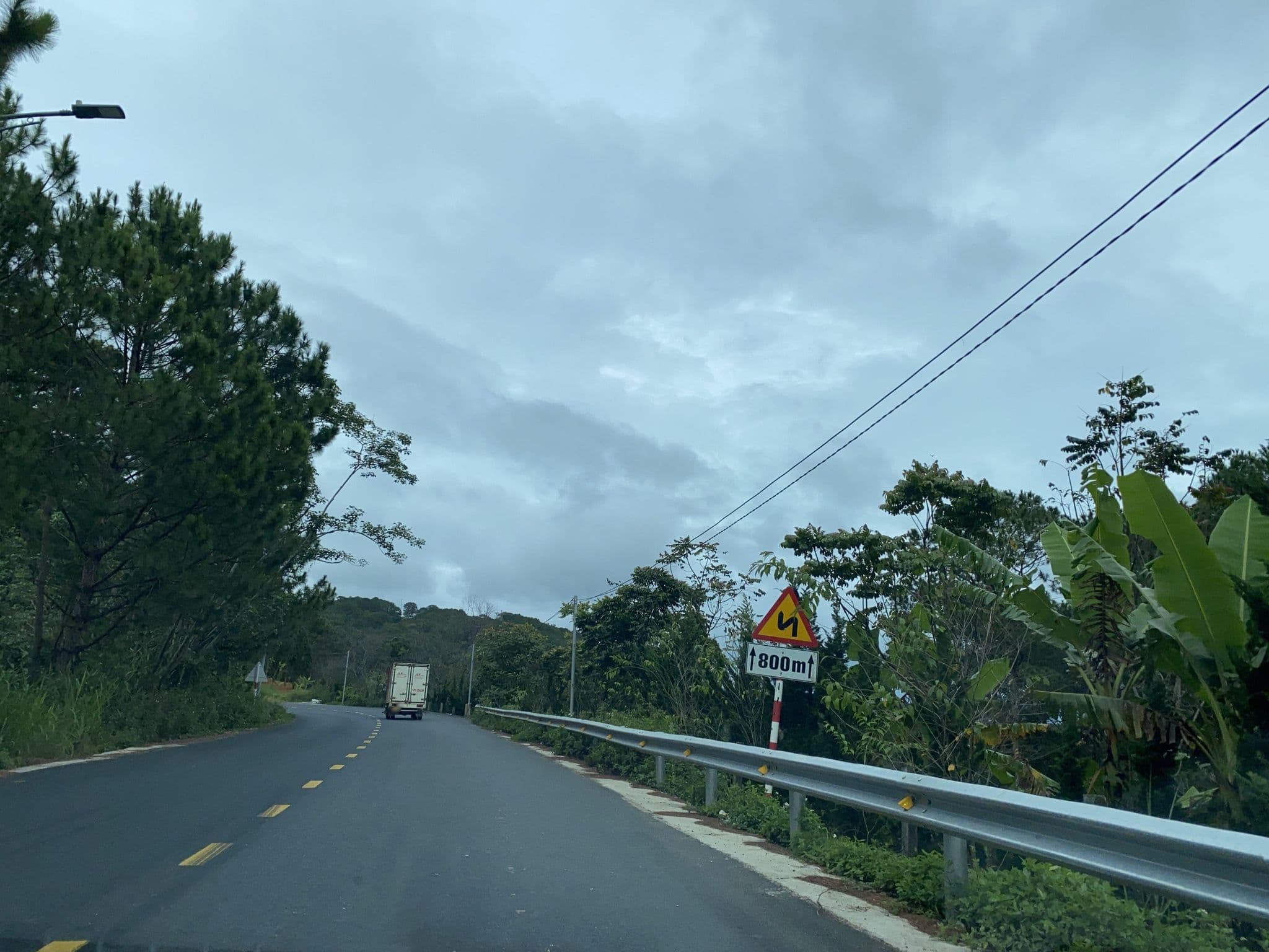 Street view near Omirita Resort, Ðà Lạt