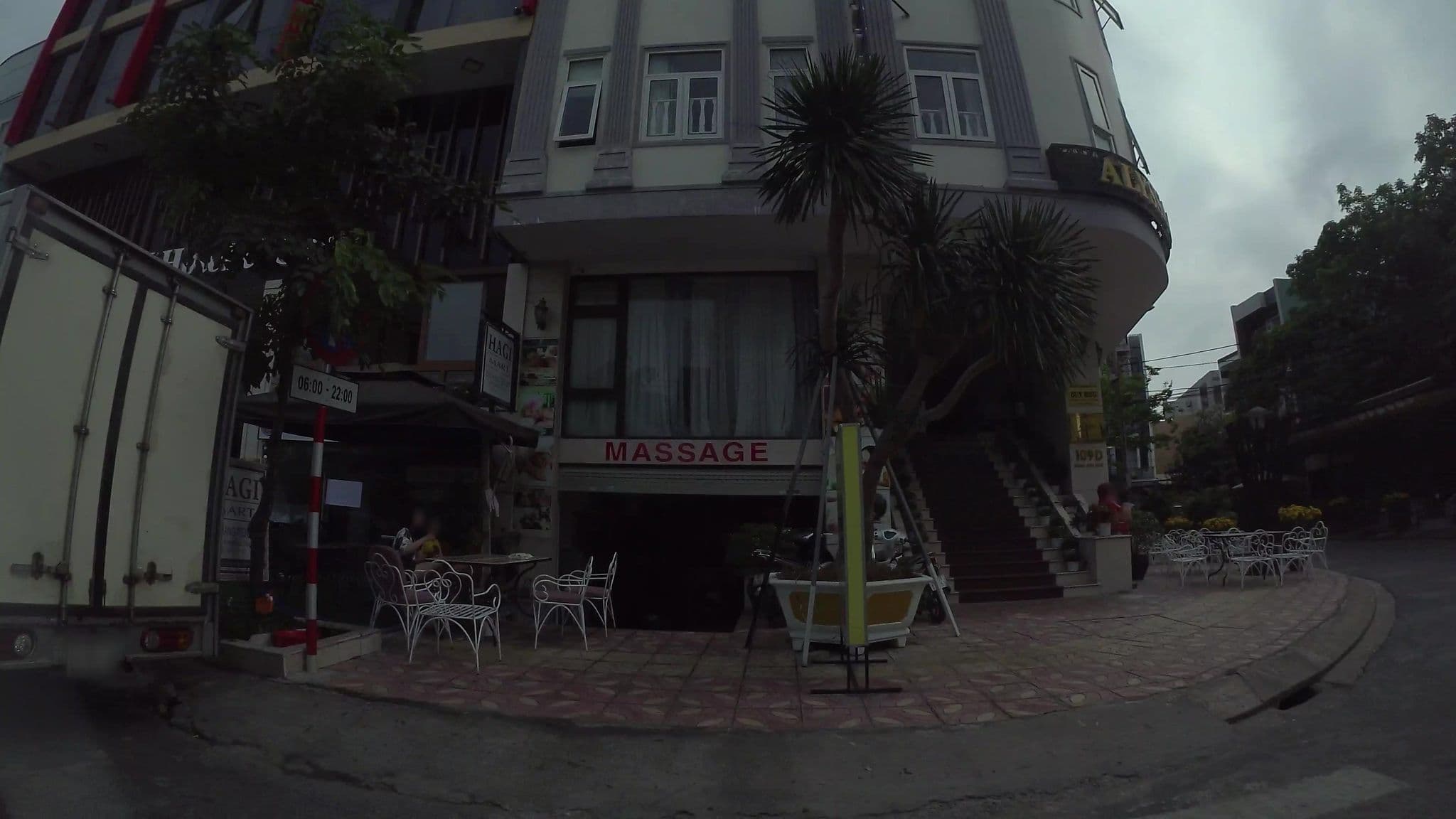 Street view near Alyssa hotel, An Hải