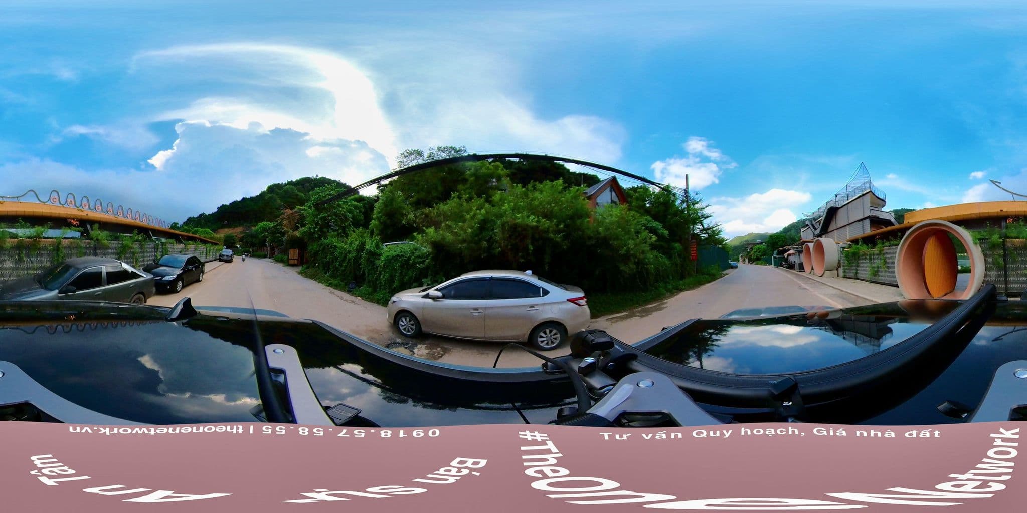 Street view near O'Chen, Sóc Sơn — © theonenetwork (CC BY-SA · Mapillary)