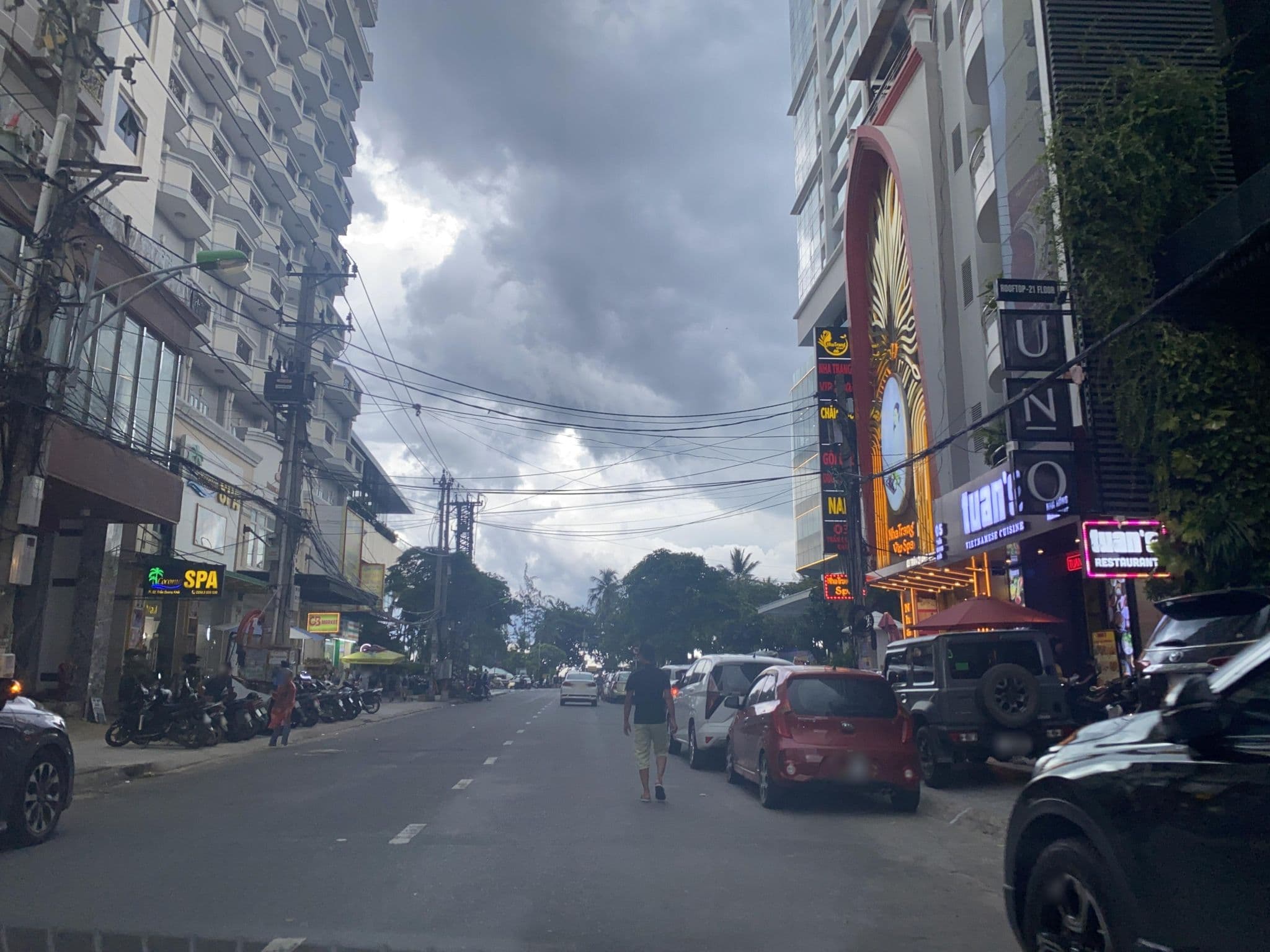 Street view near Alana, Nha Trang
