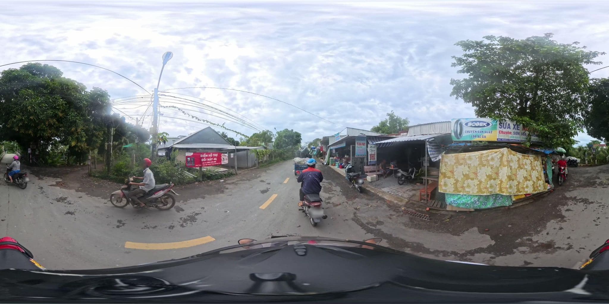Street view near Do's home, Cao Lãnh — © Slucchesi (CC BY-SA · Mapillary)