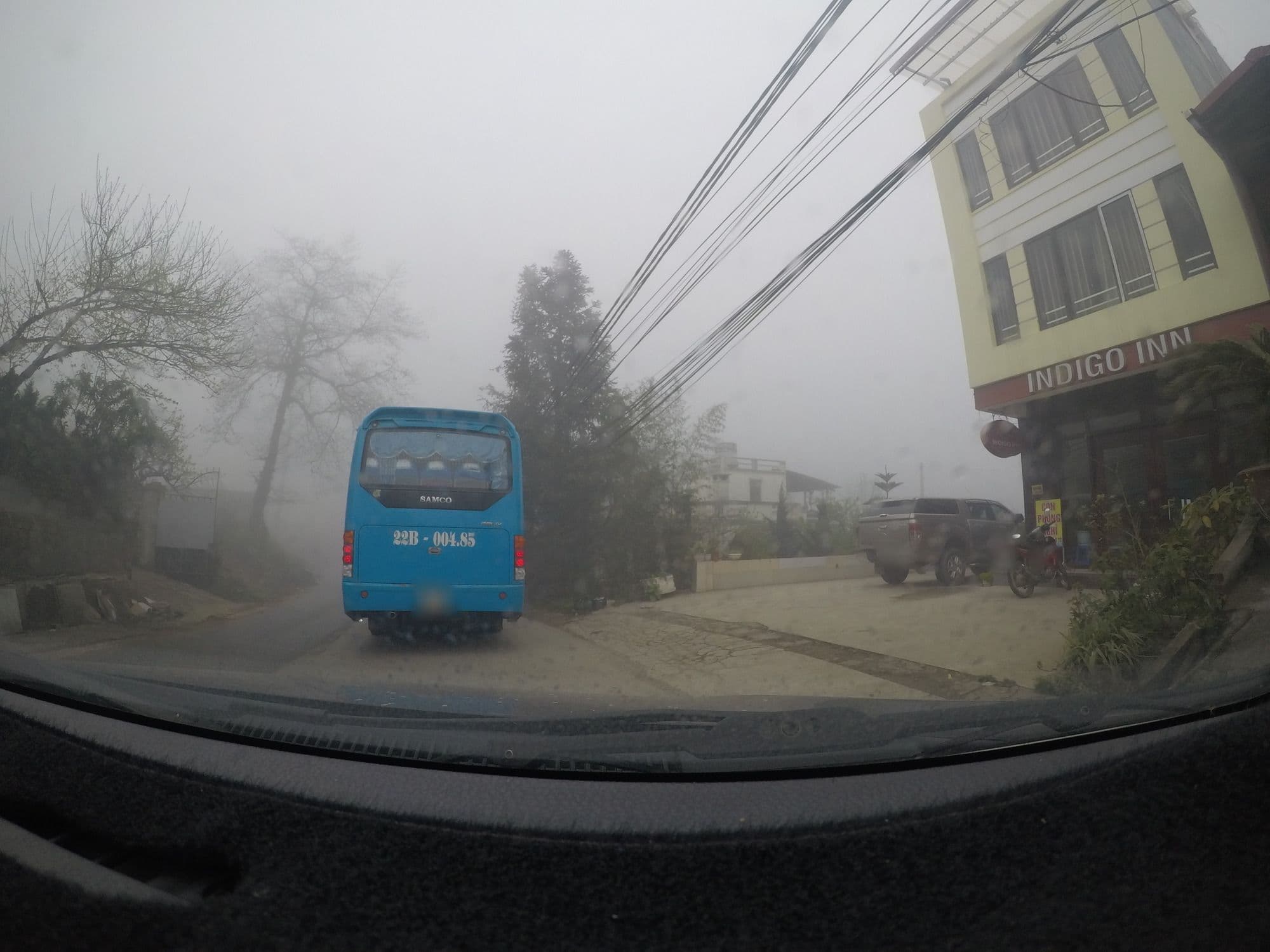 Street view near Green Villa, Sa Pa