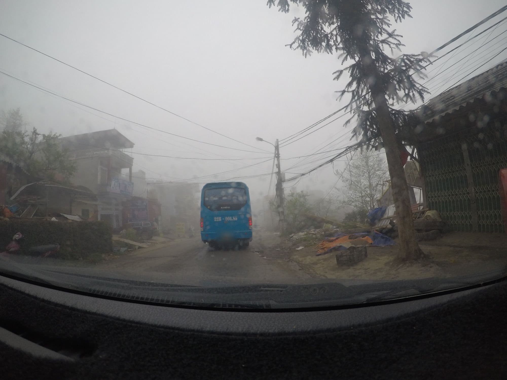 Street view near A Lử Homestay, Sa Pa