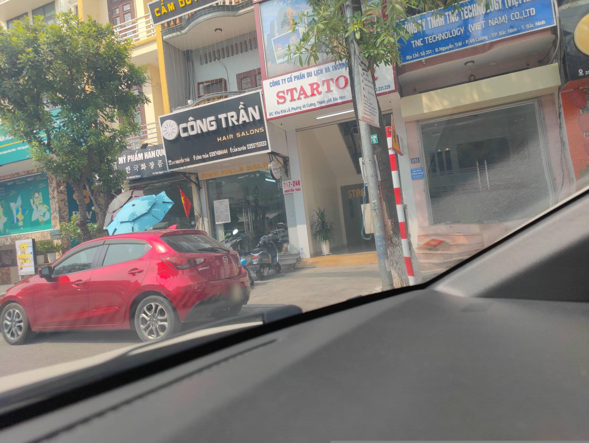 Street view near Berman Hotel, Bắc Ninh — © hn_right_2 (CC BY-SA · Mapillary)