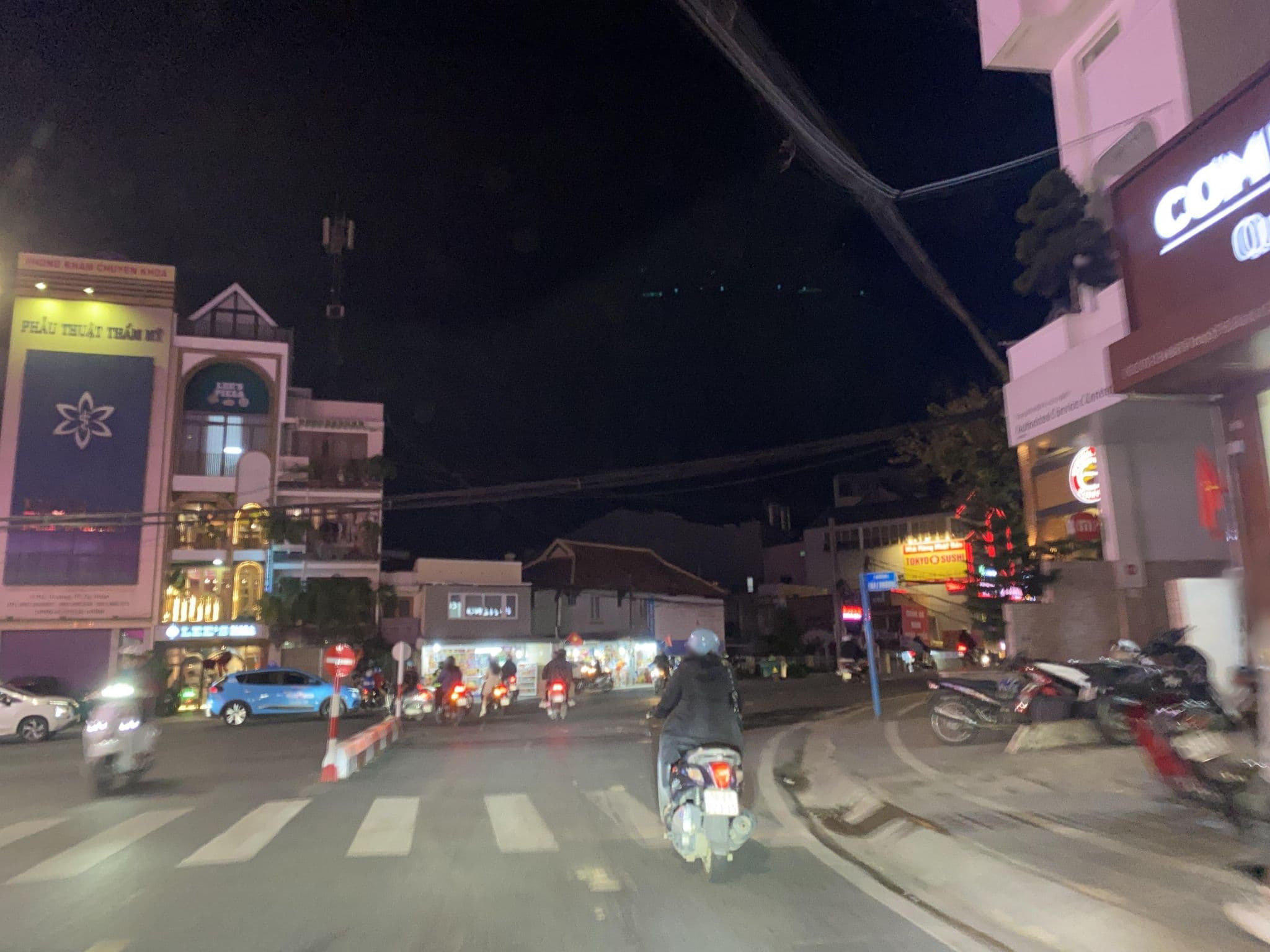 Street view near Interstellar Hotel, Ðà Lạt