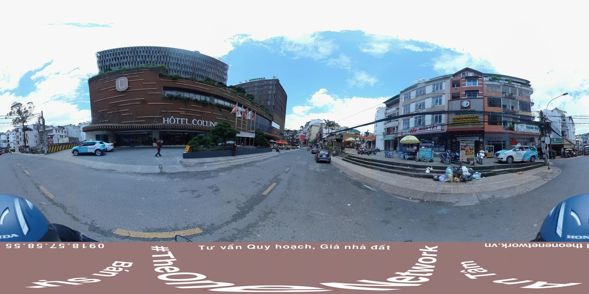 Street view near Dalat Center Residence, Ðà Lạt