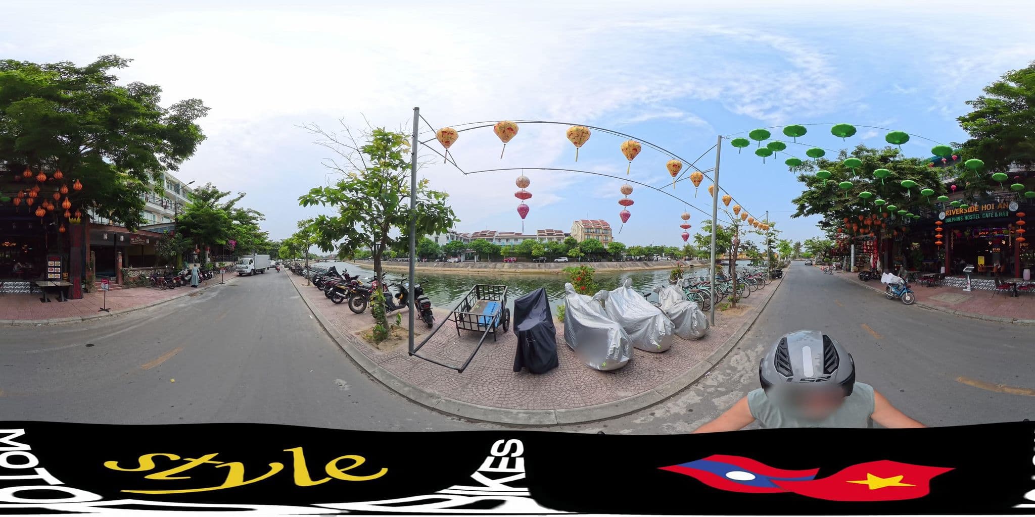 Street view near Dolphins Hostel, Hoi An — © DaniW42 (CC BY-SA · Mapillary)