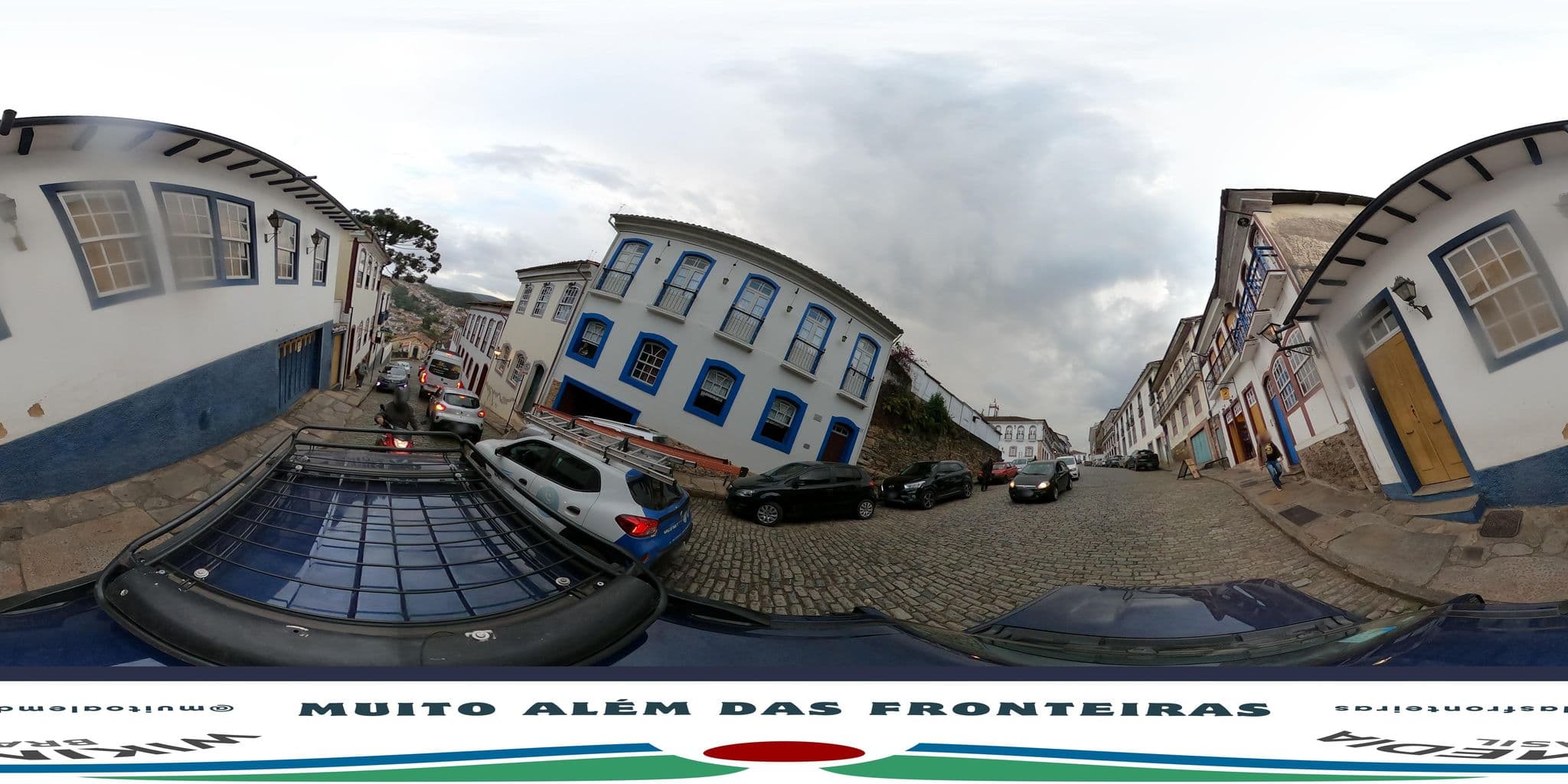 Street view near Hostel Imperial, Ouro Preto — © MuitoAlemdasFronteiras (CC BY-SA · Mapillary)