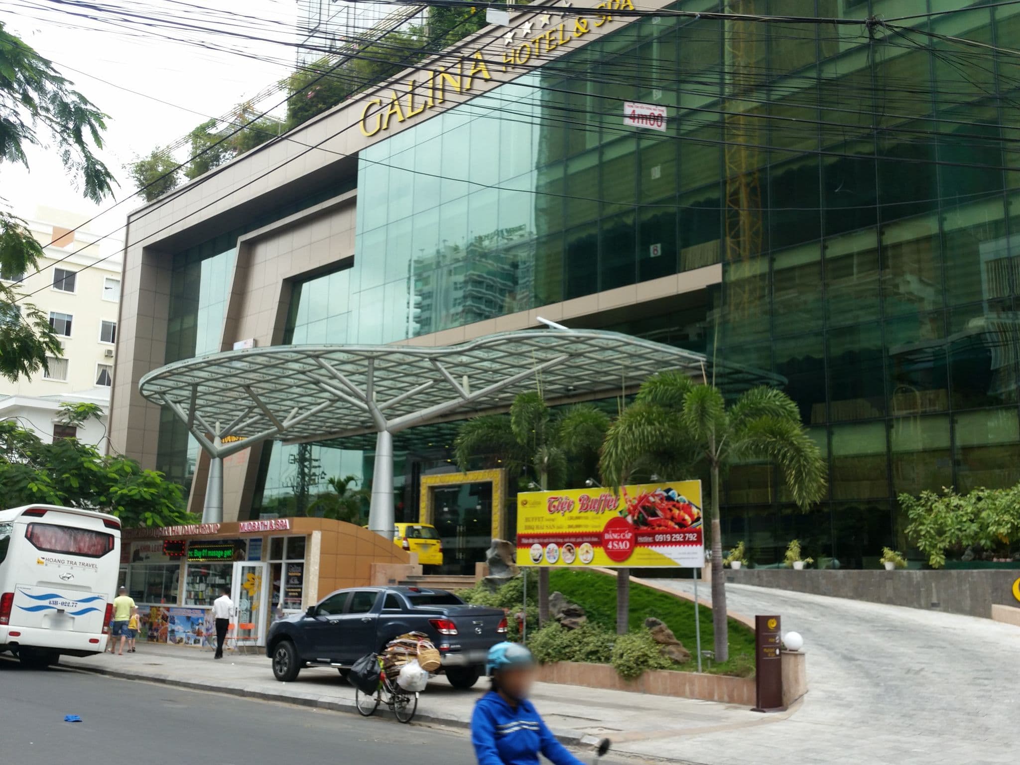 Street view near The Art Nest Hotel, Nha Trang
