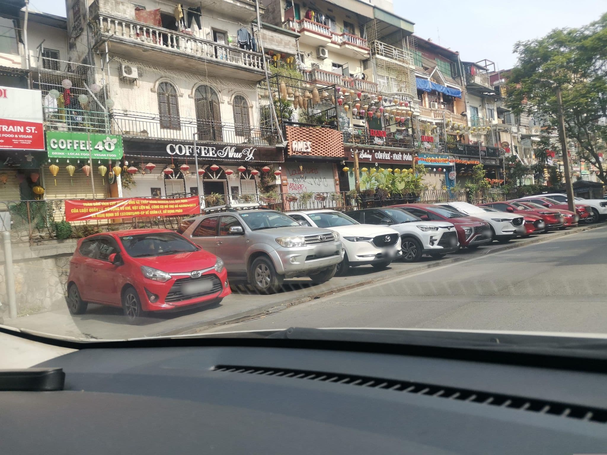 Street view near Spoon Hotel, Hoàn Kiếm