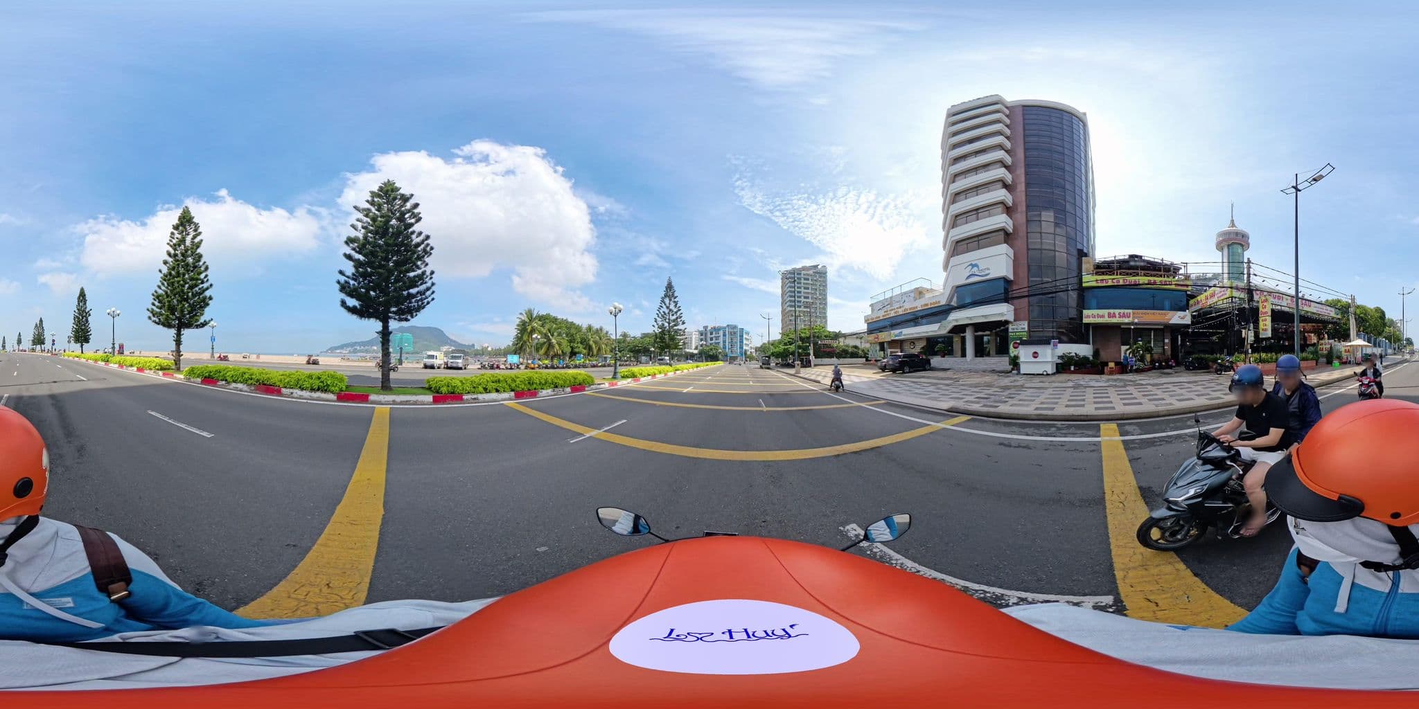 Street view near Vung Tau P&T, Vũng Tàu