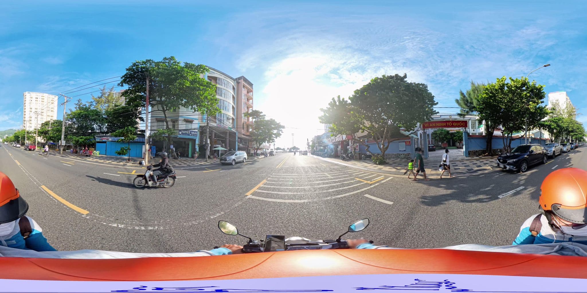 Street view near Minh Trang, Vũng Tàu