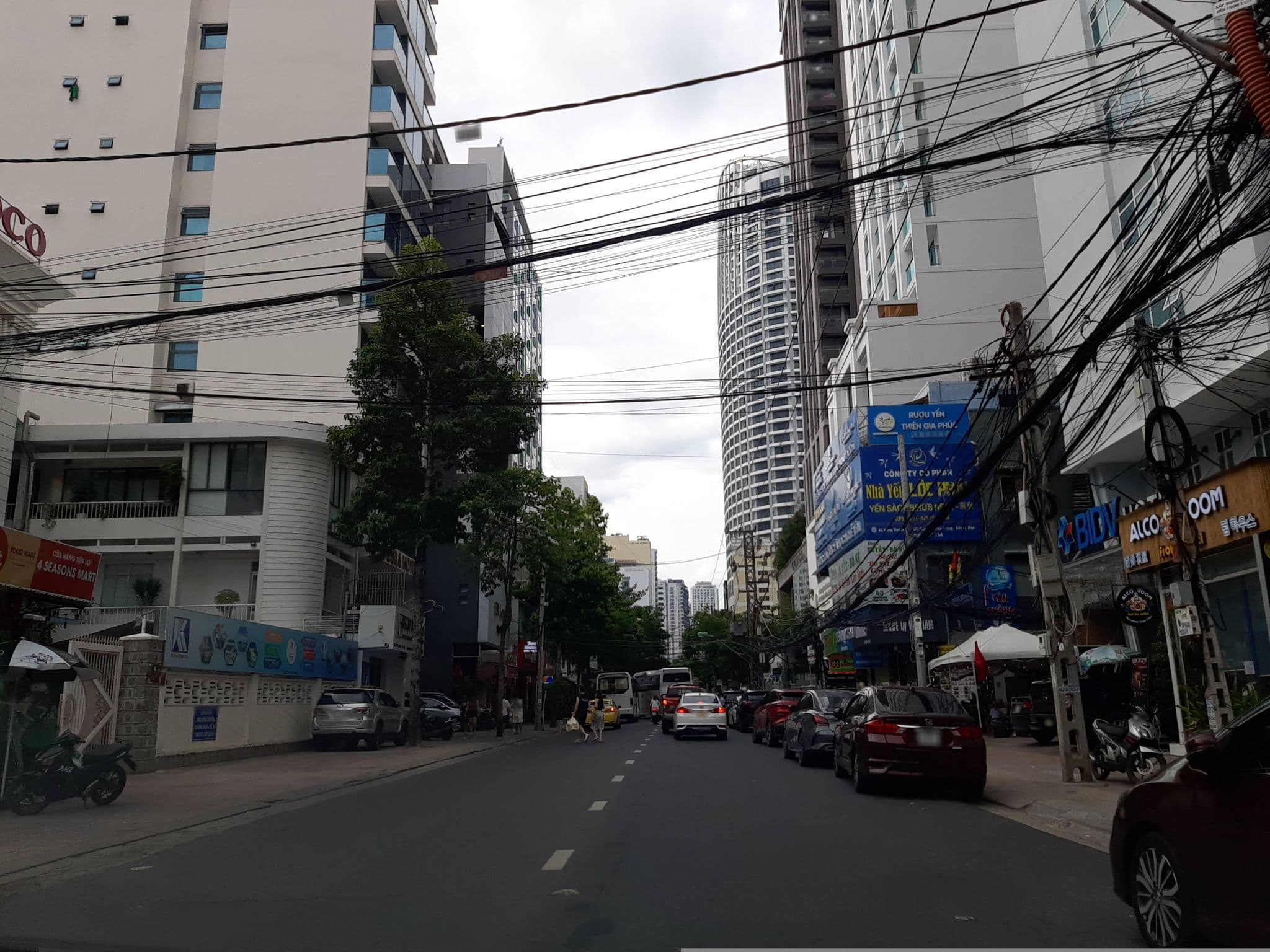 Street view near Grand Tourane, Nha Trang