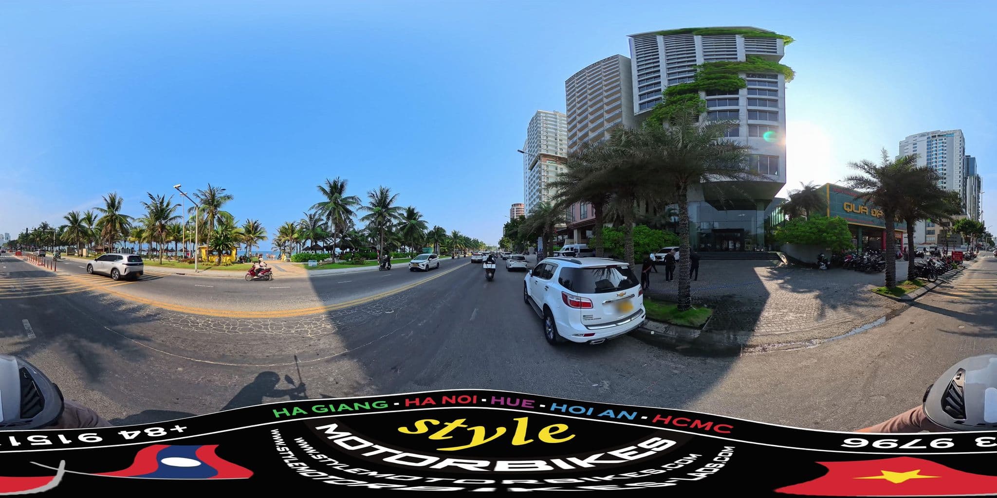 Street view near M Hotel Da Nang, Sơn Trà